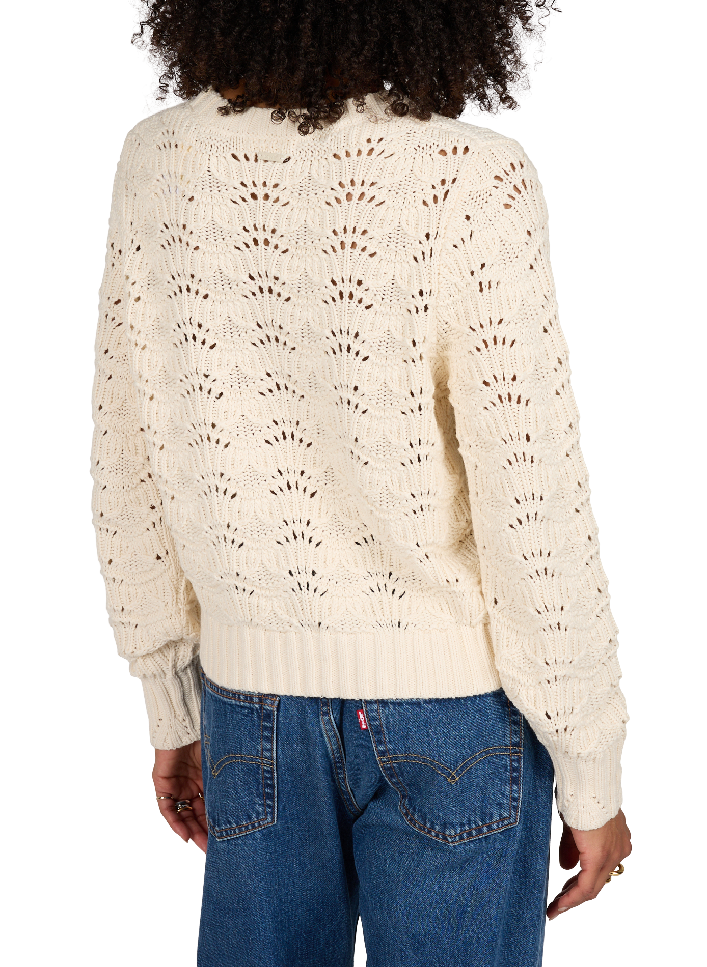 Strickpullover aus Baumwolle LEVI'S Weiss