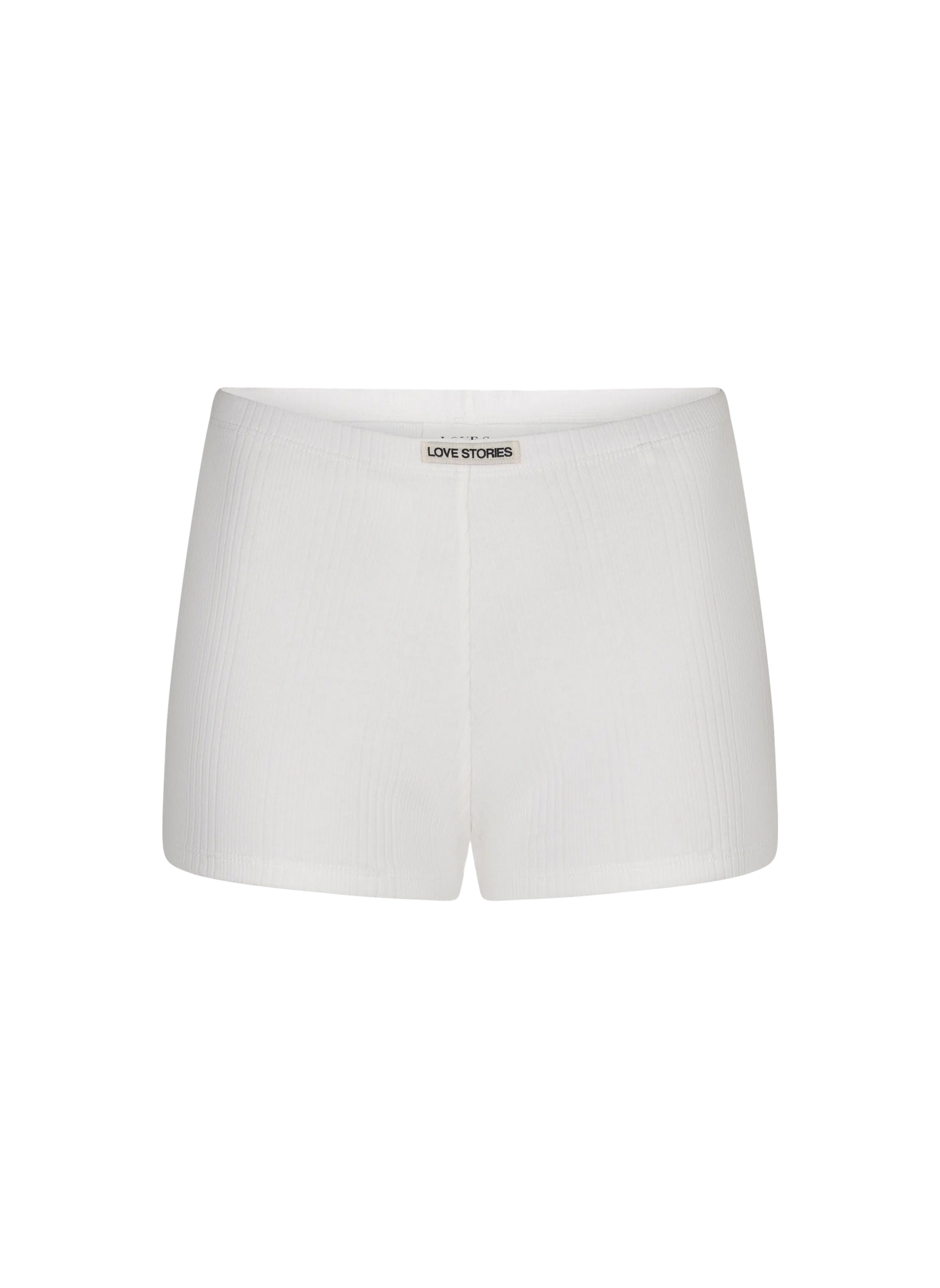 Solid color cotton blend boxer shorts LOVE STORIES White