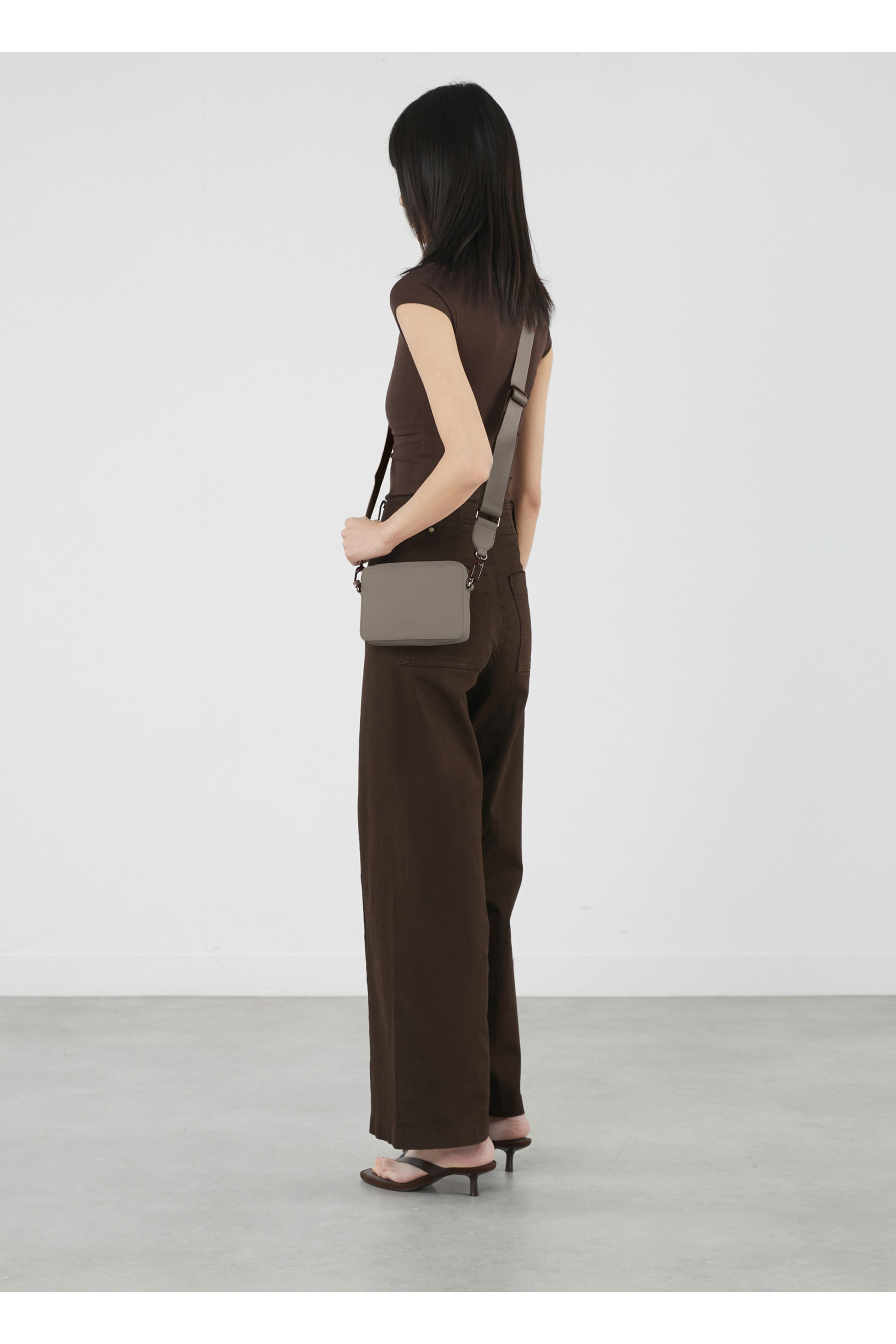 Lost in berlin sac à bandoulière taille s | Gris LIPAULT PARIS Homme