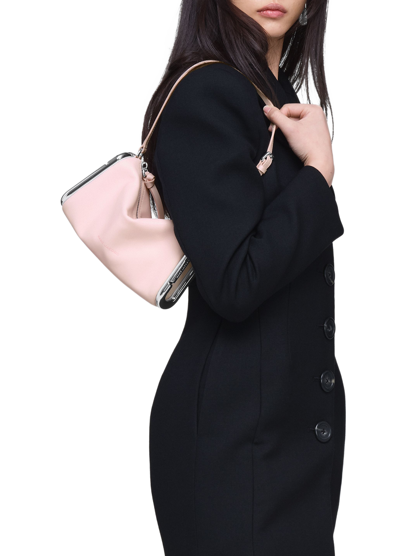 The Scene small leather shoulder bag MARC JACOBS Pink