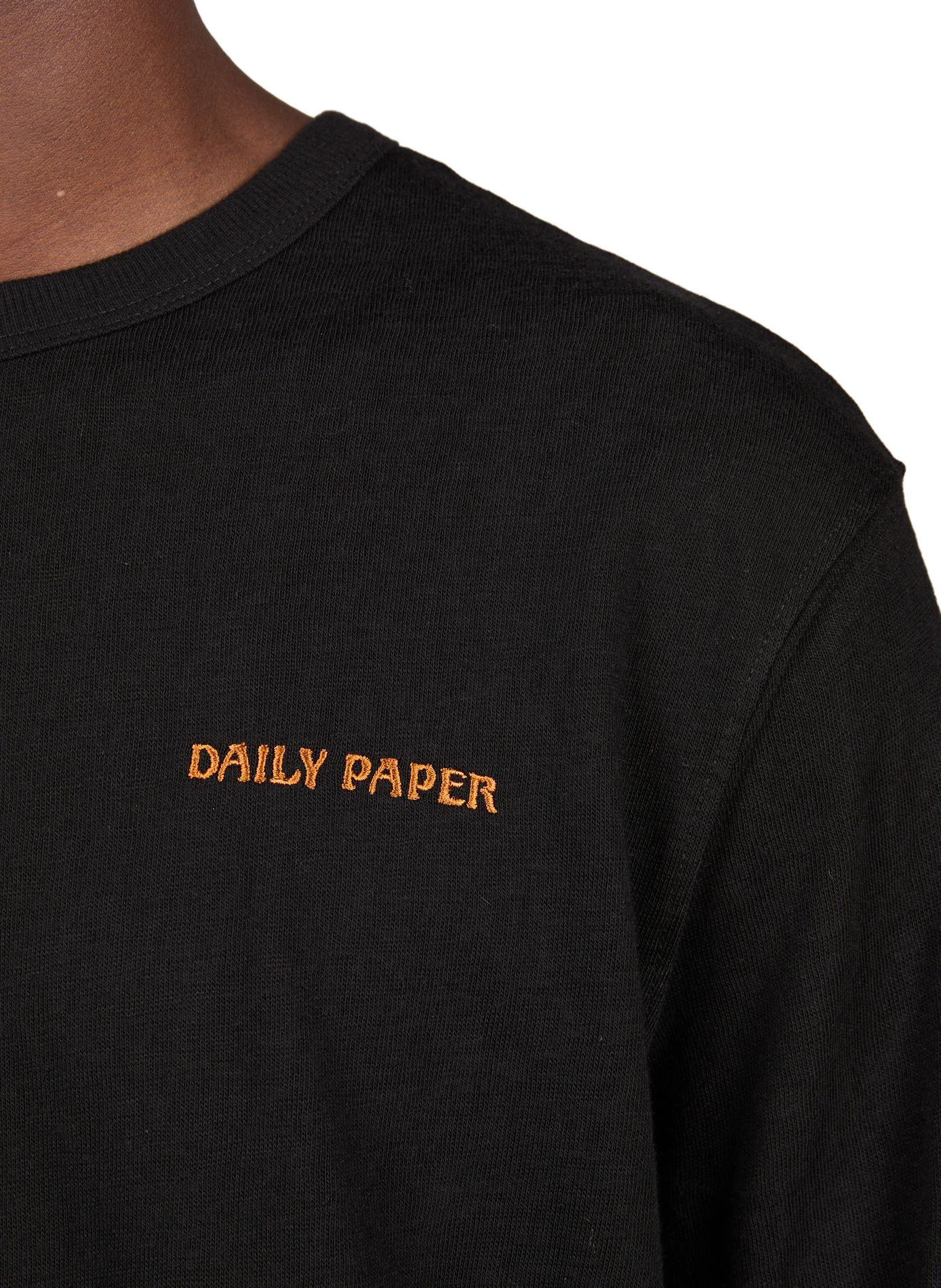Strickpullover mit Logo DAILY PAPER Schwarz