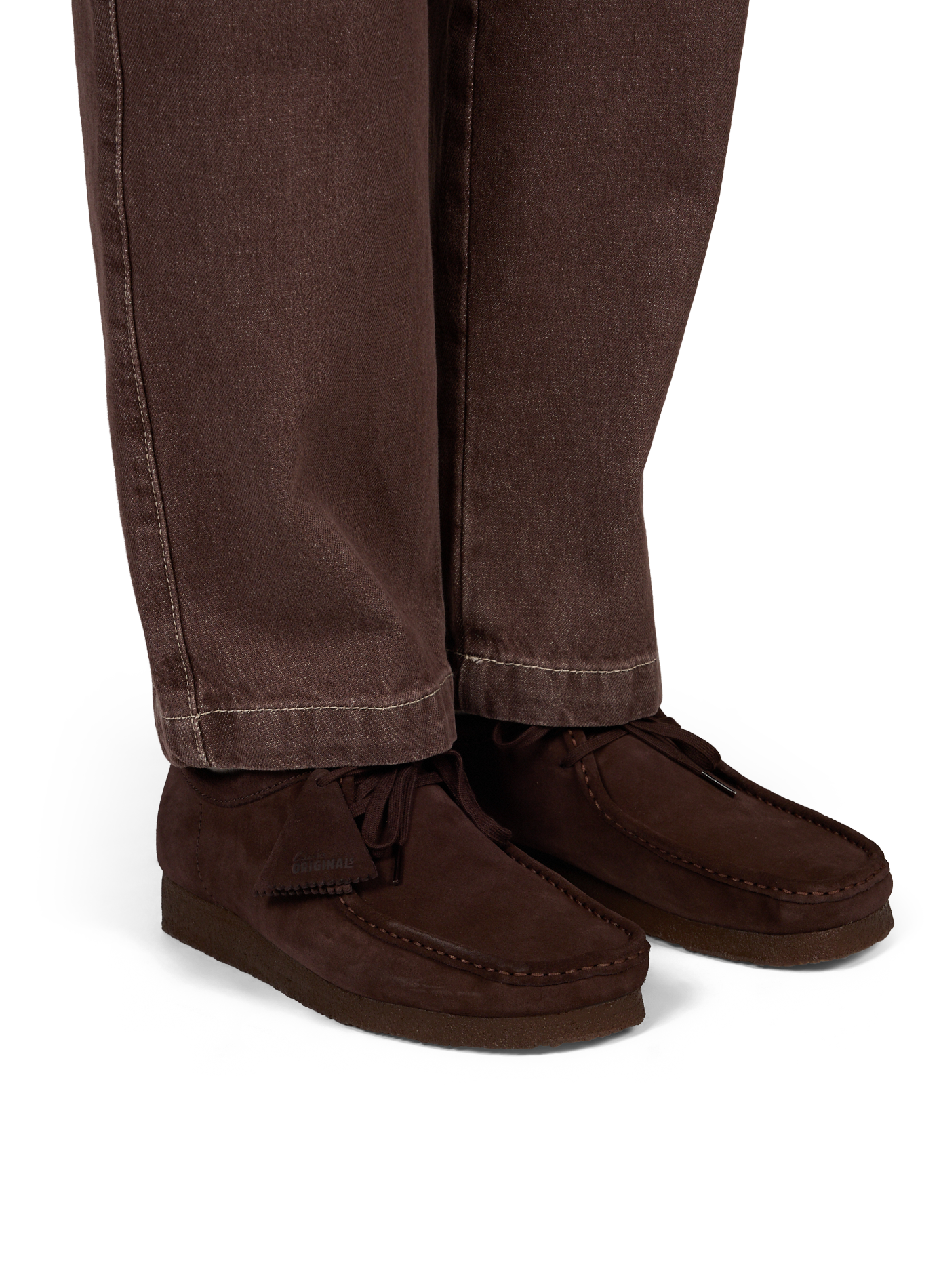 Wildleder-Derbys CLARKS Braun