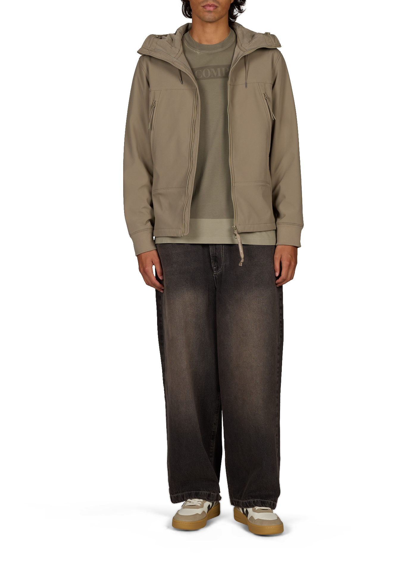Hooded Jacket CP COMPANY Grey