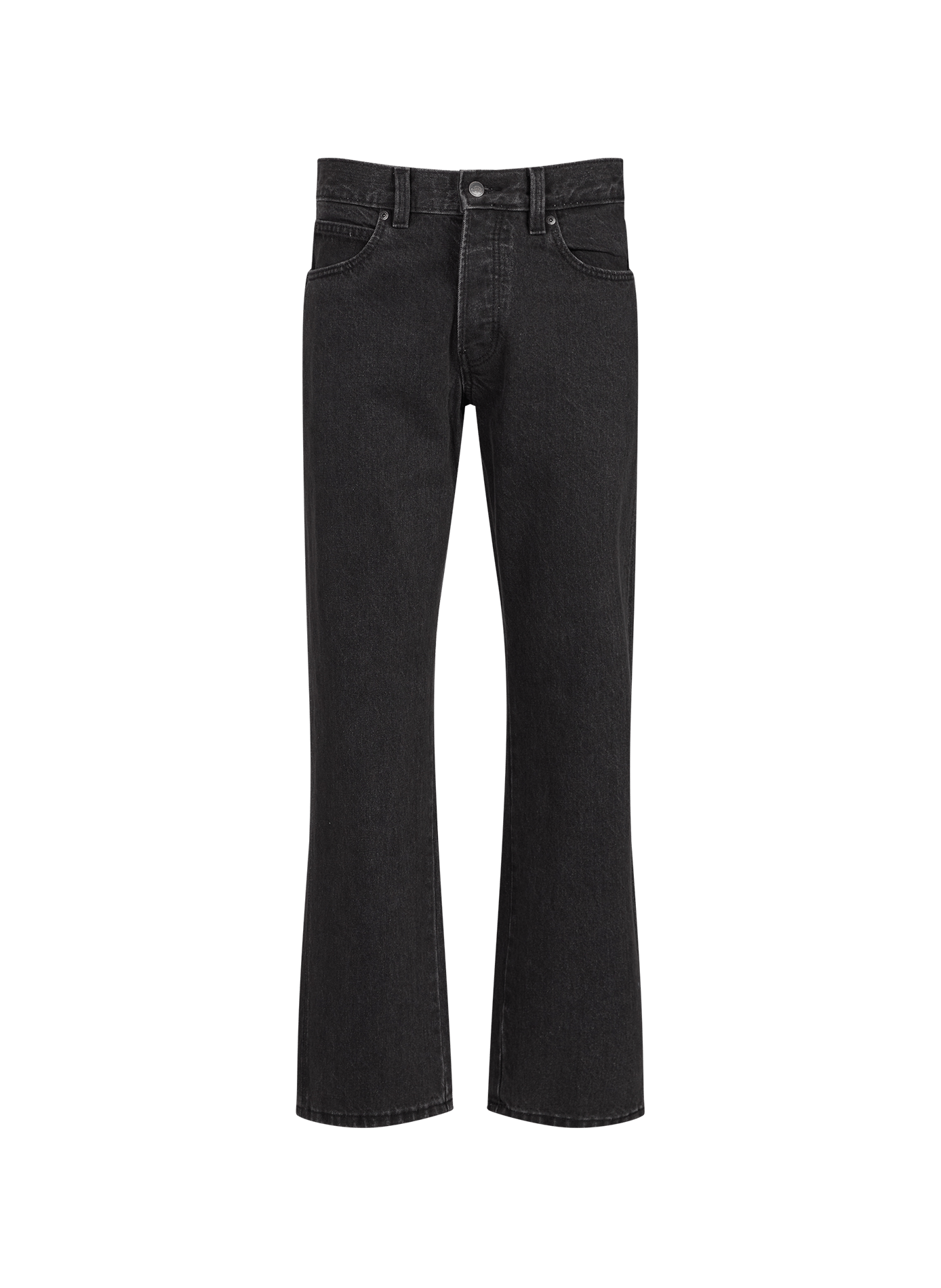 Straight-cut cotton jeans DICKIES Black