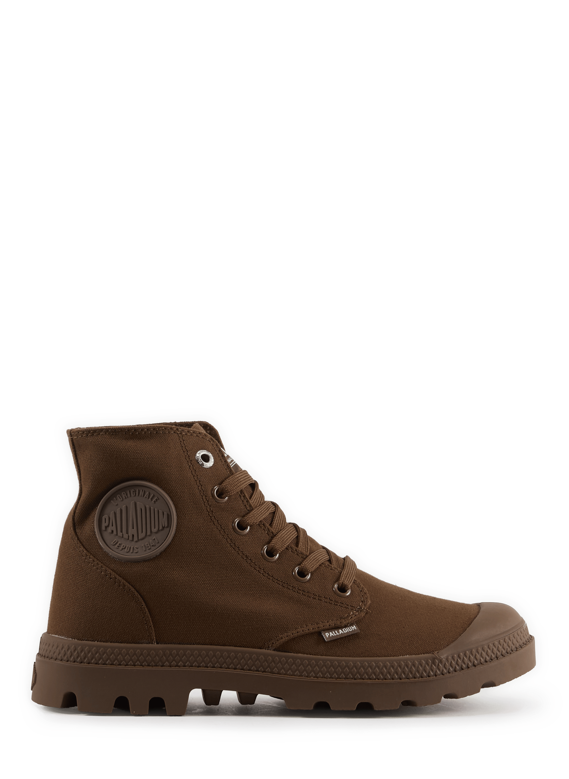 Cotton ankle boots PALLADIUM Brown