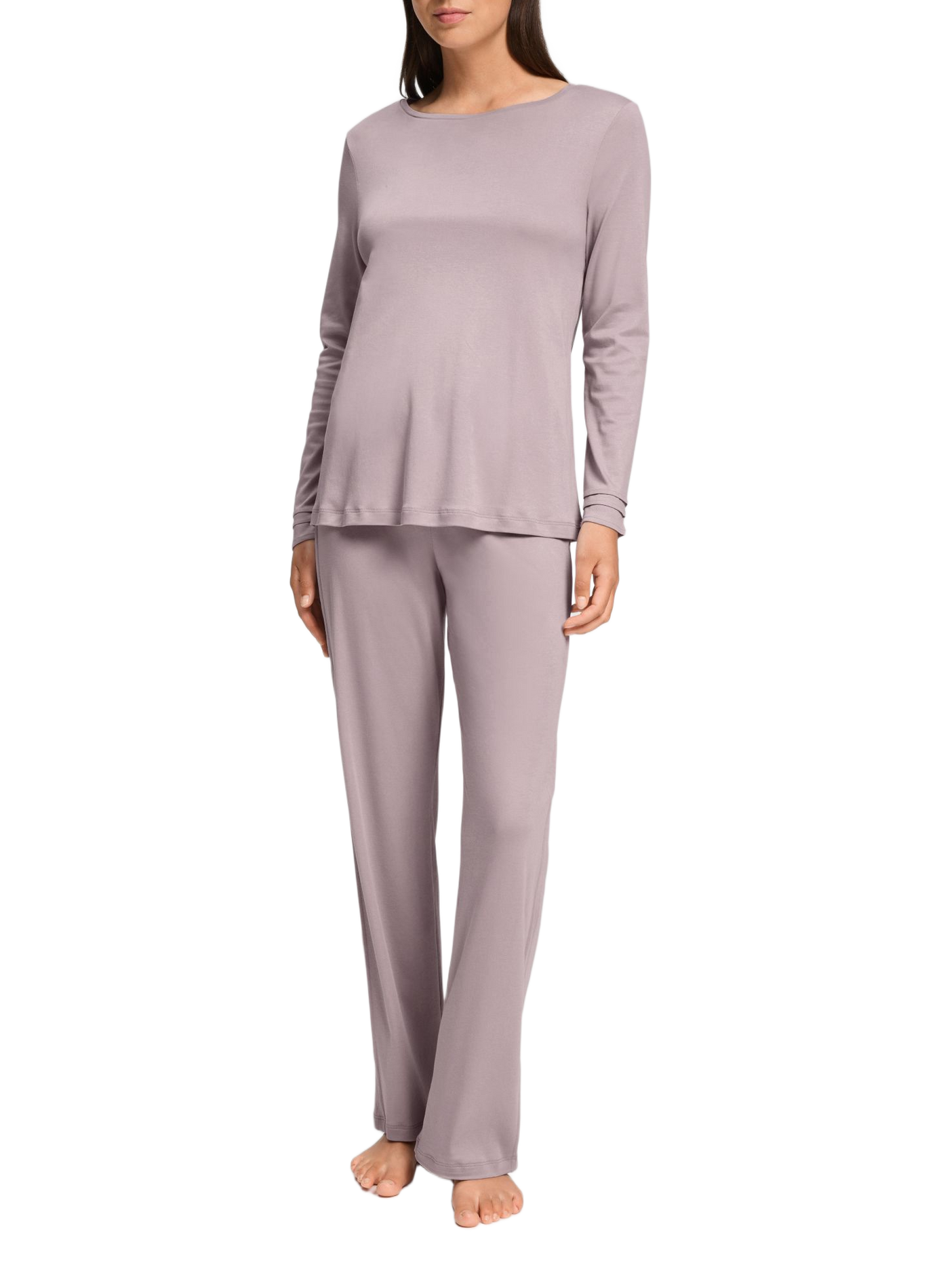 Ensemble de pyjama en coton HANRO Rose