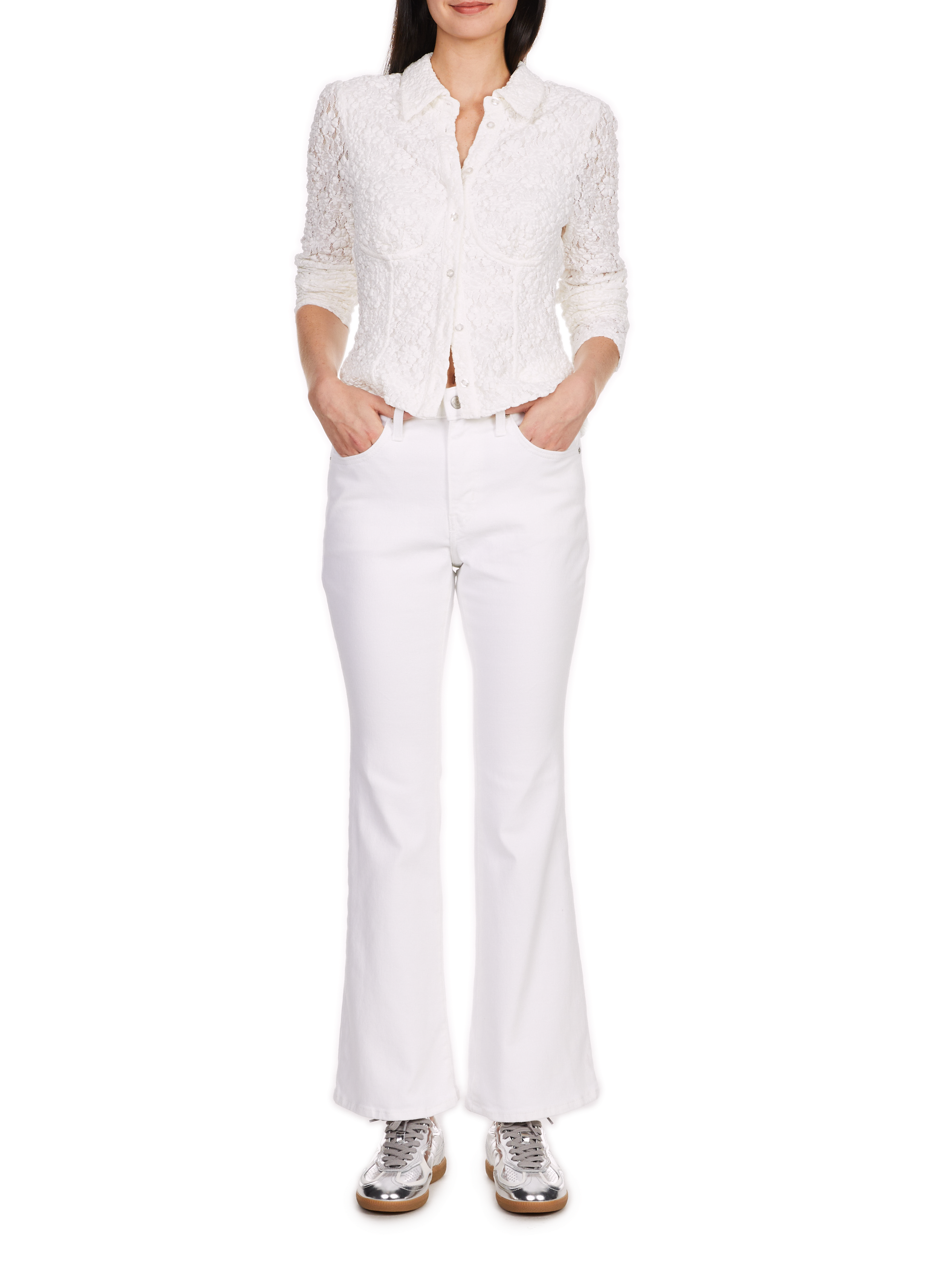 Jeans 726 Flare LEVI'S Weiss