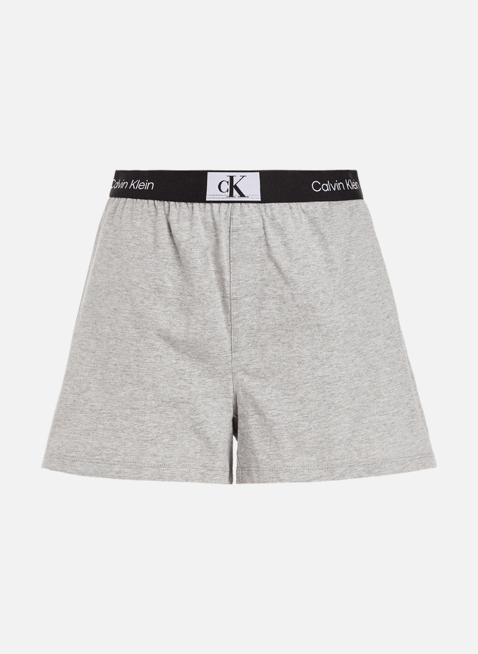 Cotton and recycled cotton pyjama shorts CALVIN KLEIN
