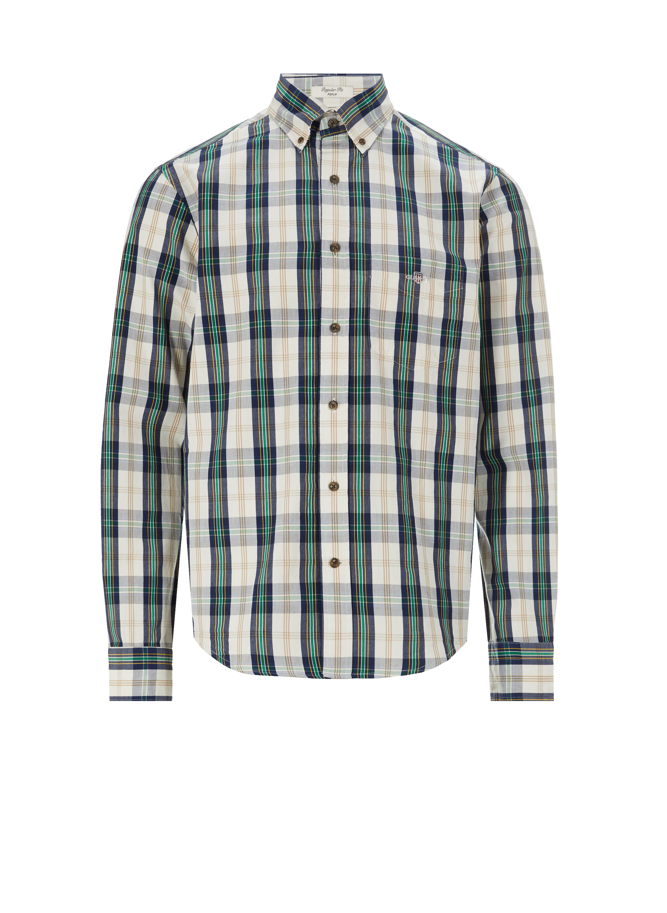 Chemise à carreaux en coton