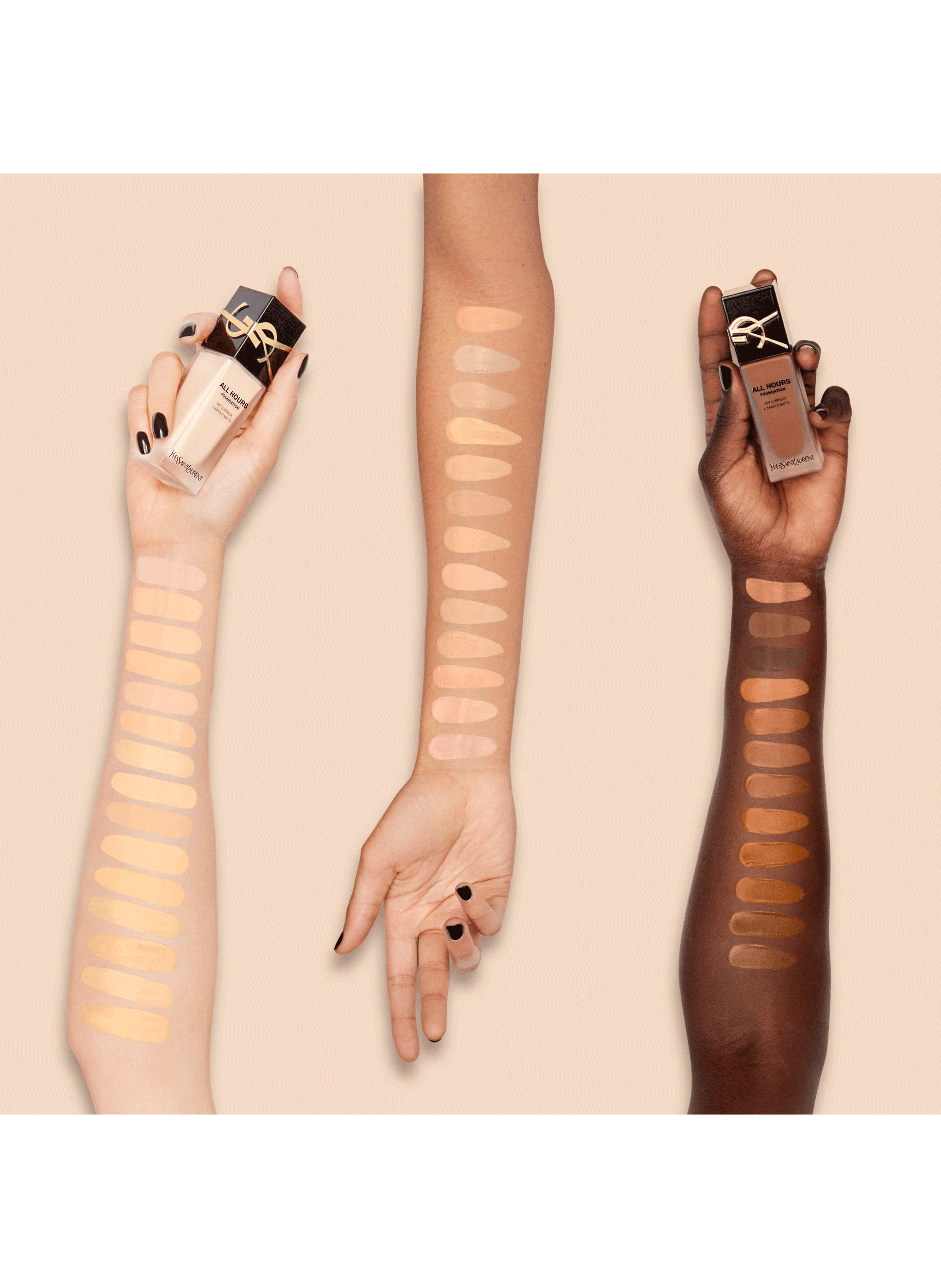 Yves Saint Laurent 24h full-coverage luminous matt foundation Mn9