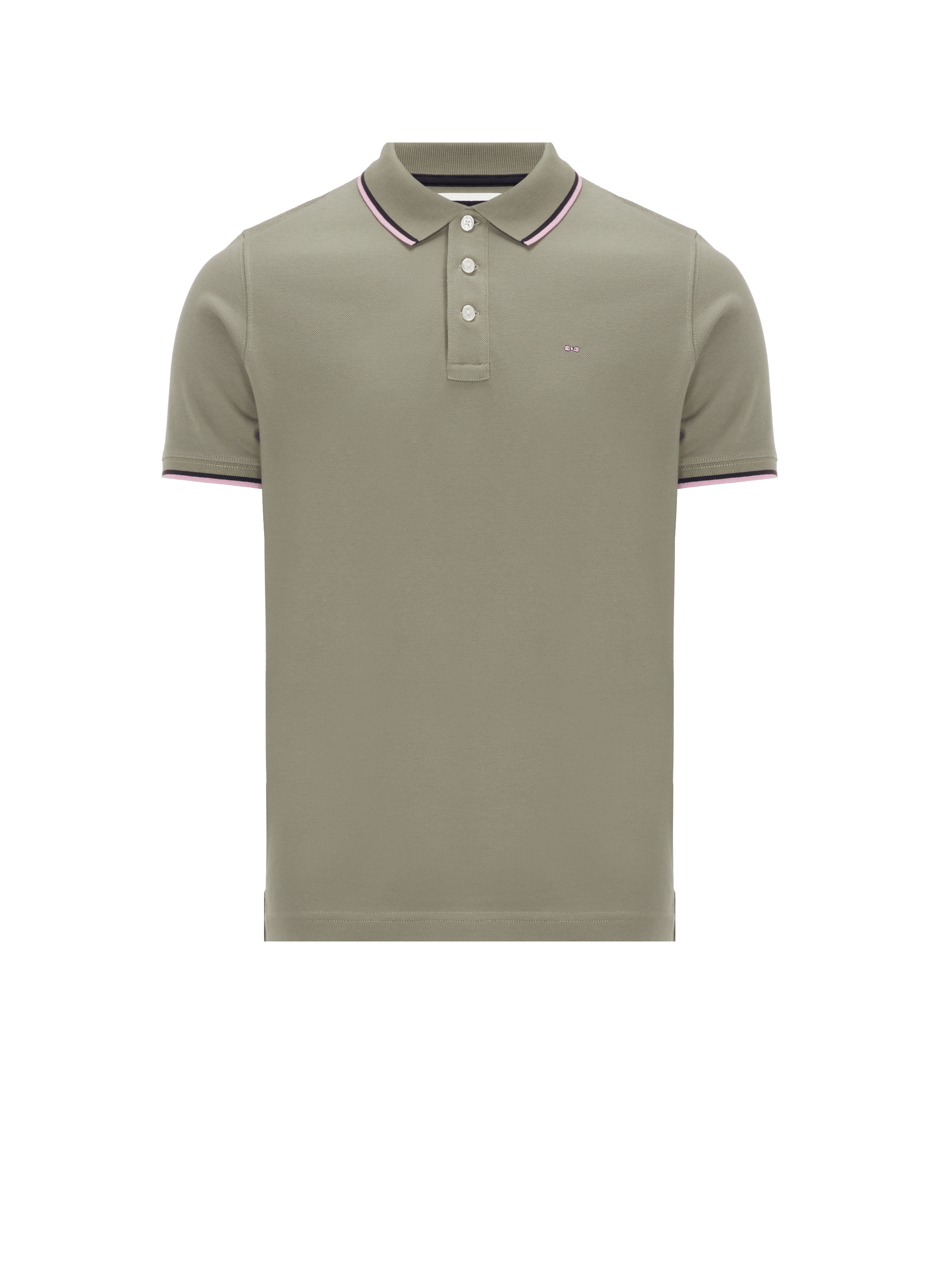 Cotton polo shirt EDEN PARK Khaki