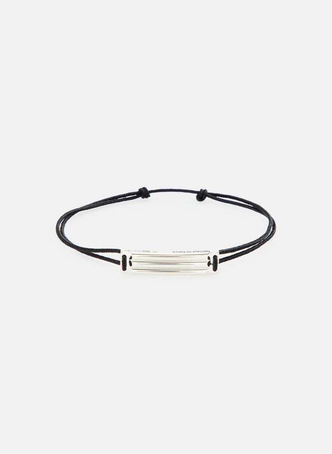 LE GRAMME 5g silver cord bracelet