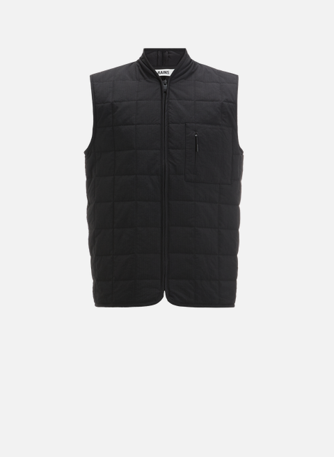 Quilted sleeveless jacket BlackRAINS 