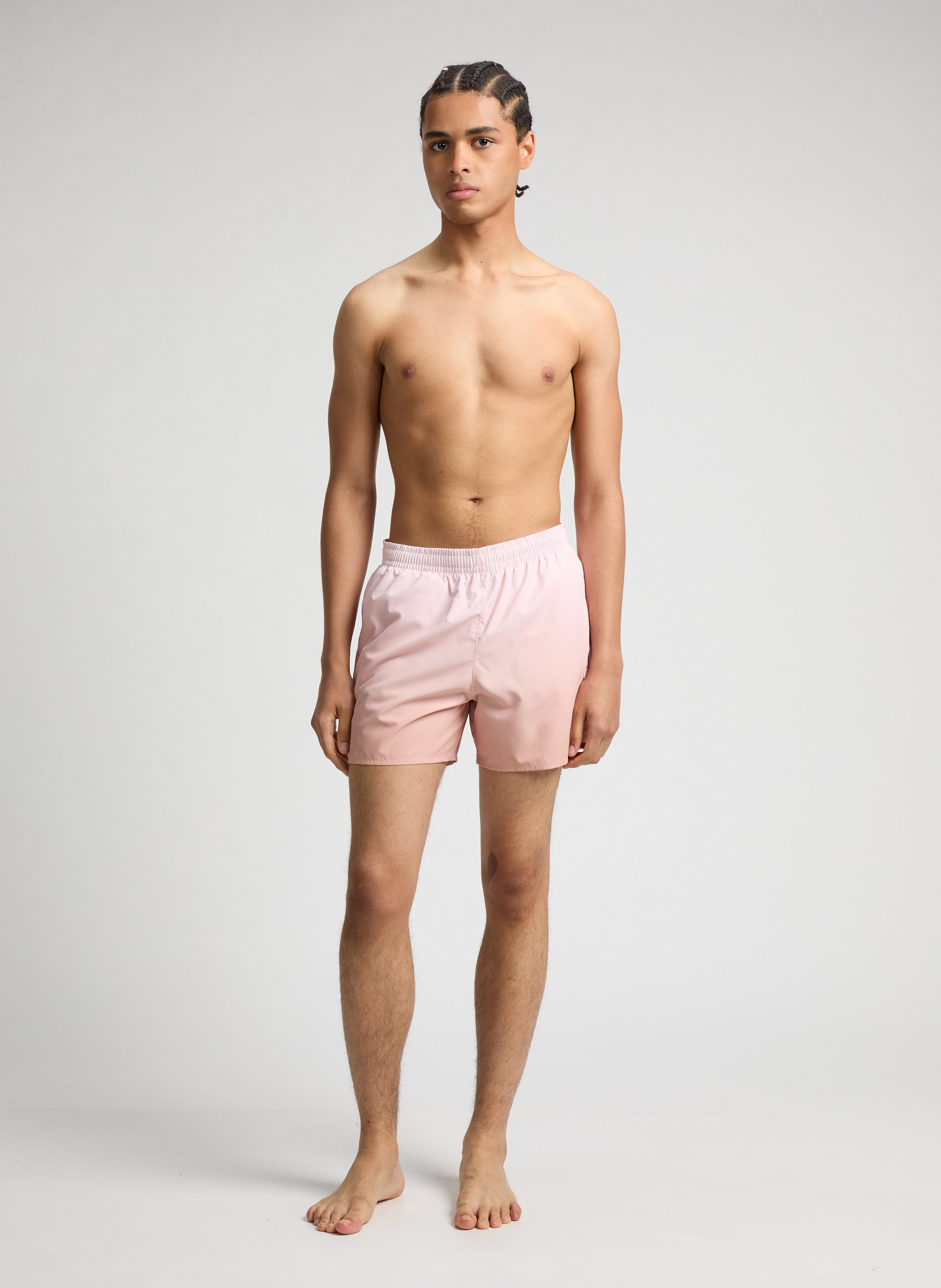 Short de bain Tie and Dye LACOSTE Marron