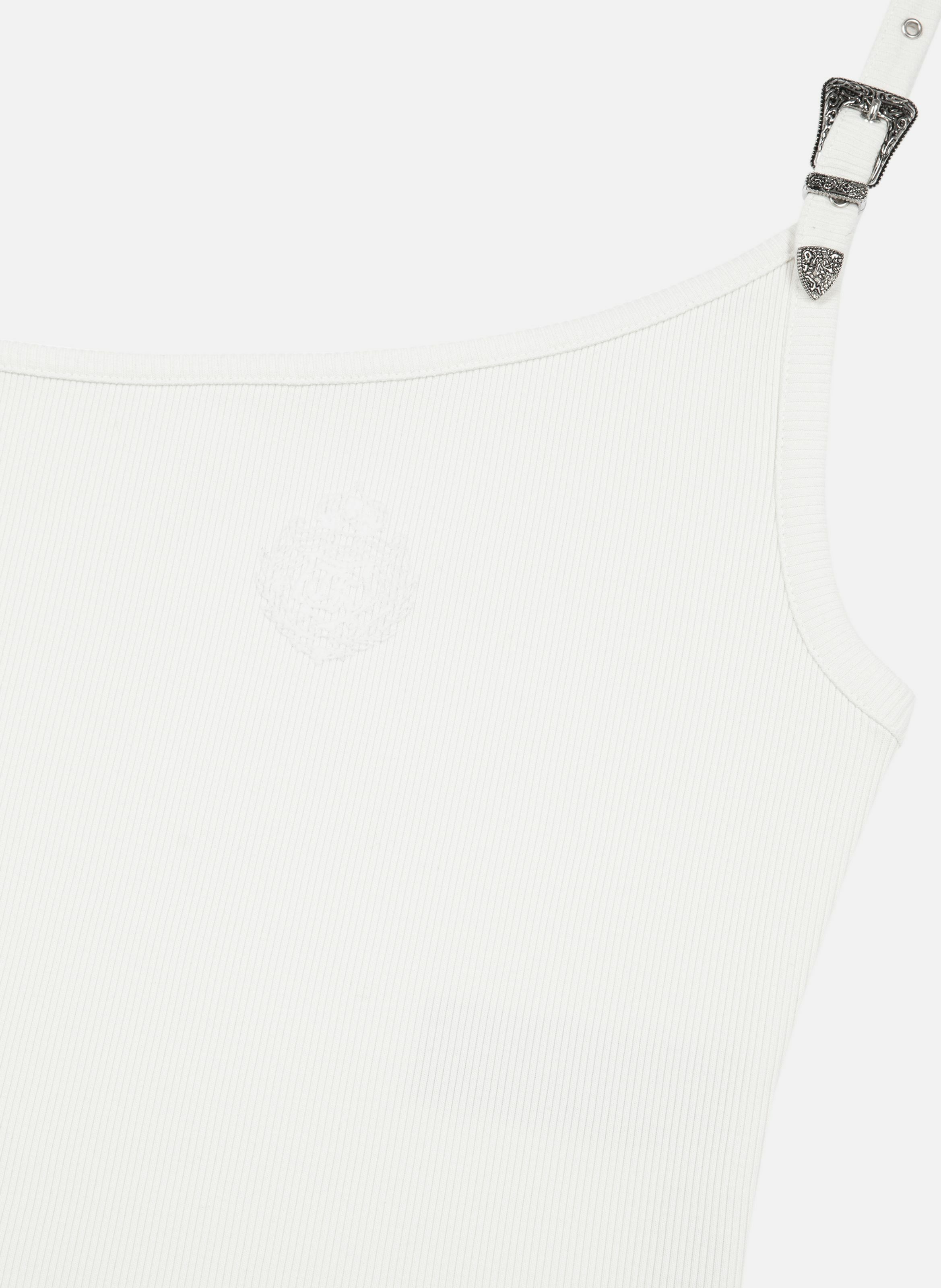 Débardeur asymétrique côtelé THE KOOPLES 