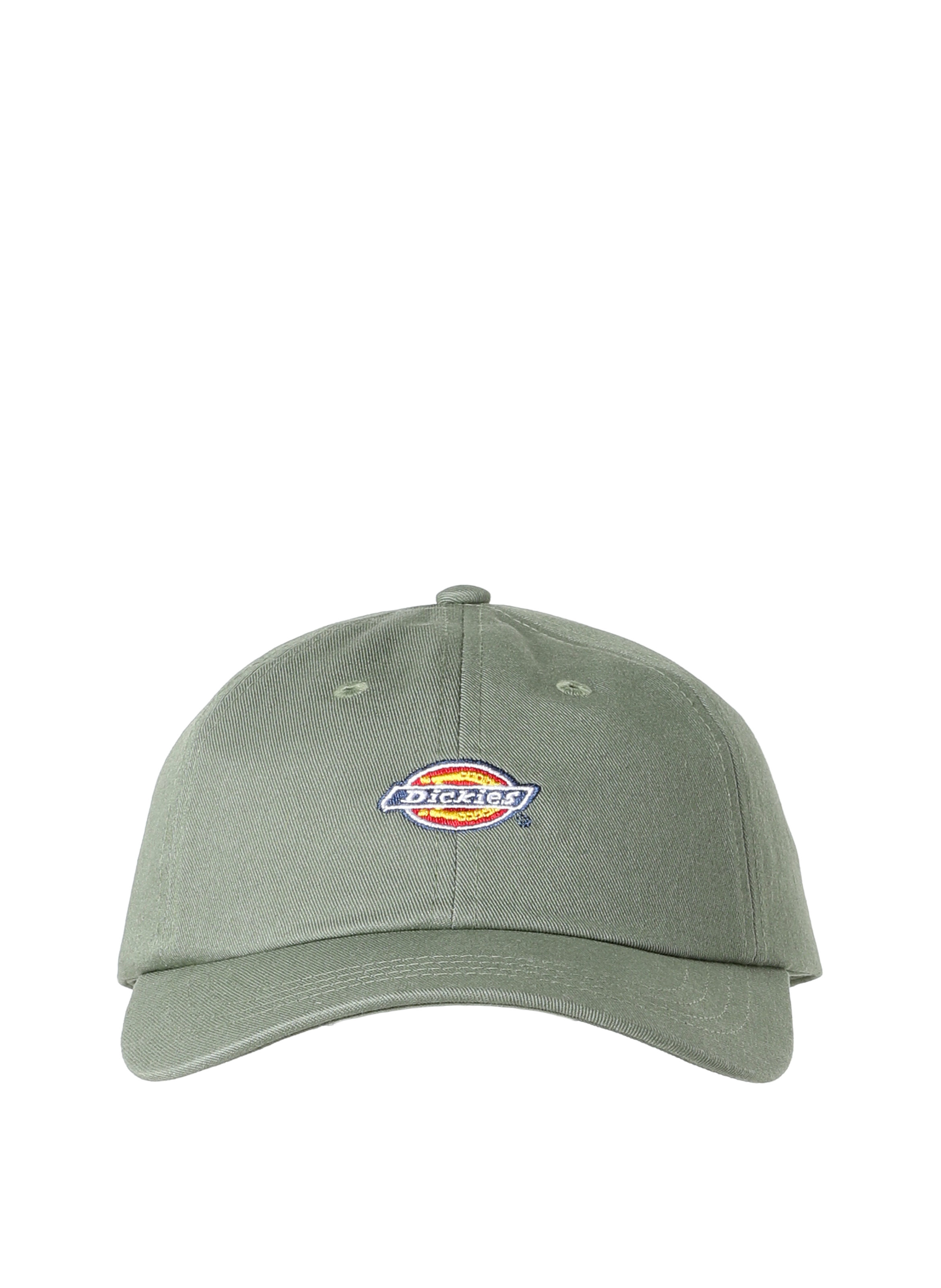 Cotton baseball cap with logo DICKIES Green