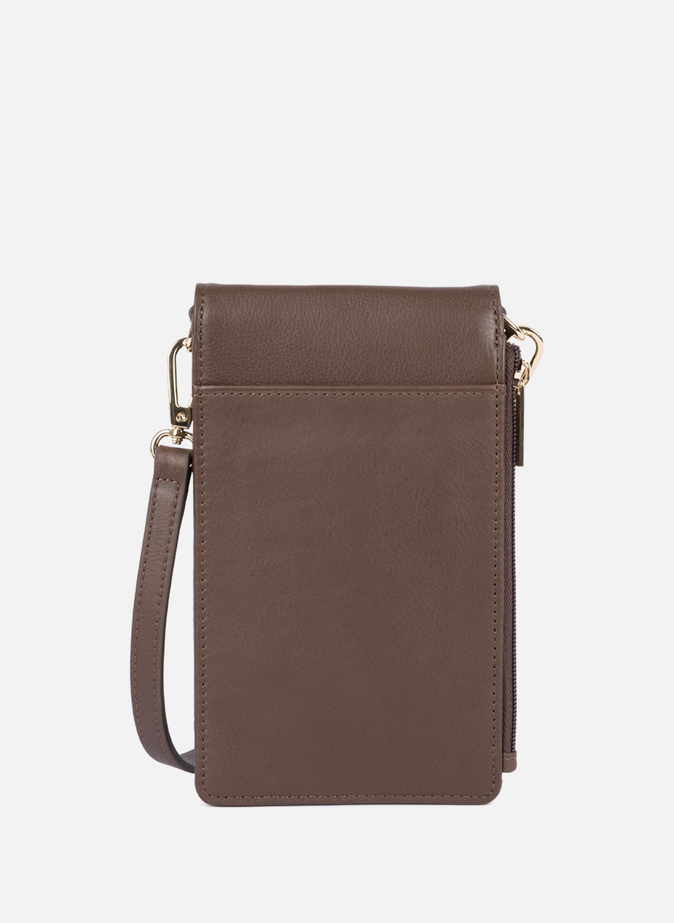 Pochette smartphone - mademoiselle grace LANCASTER Marron