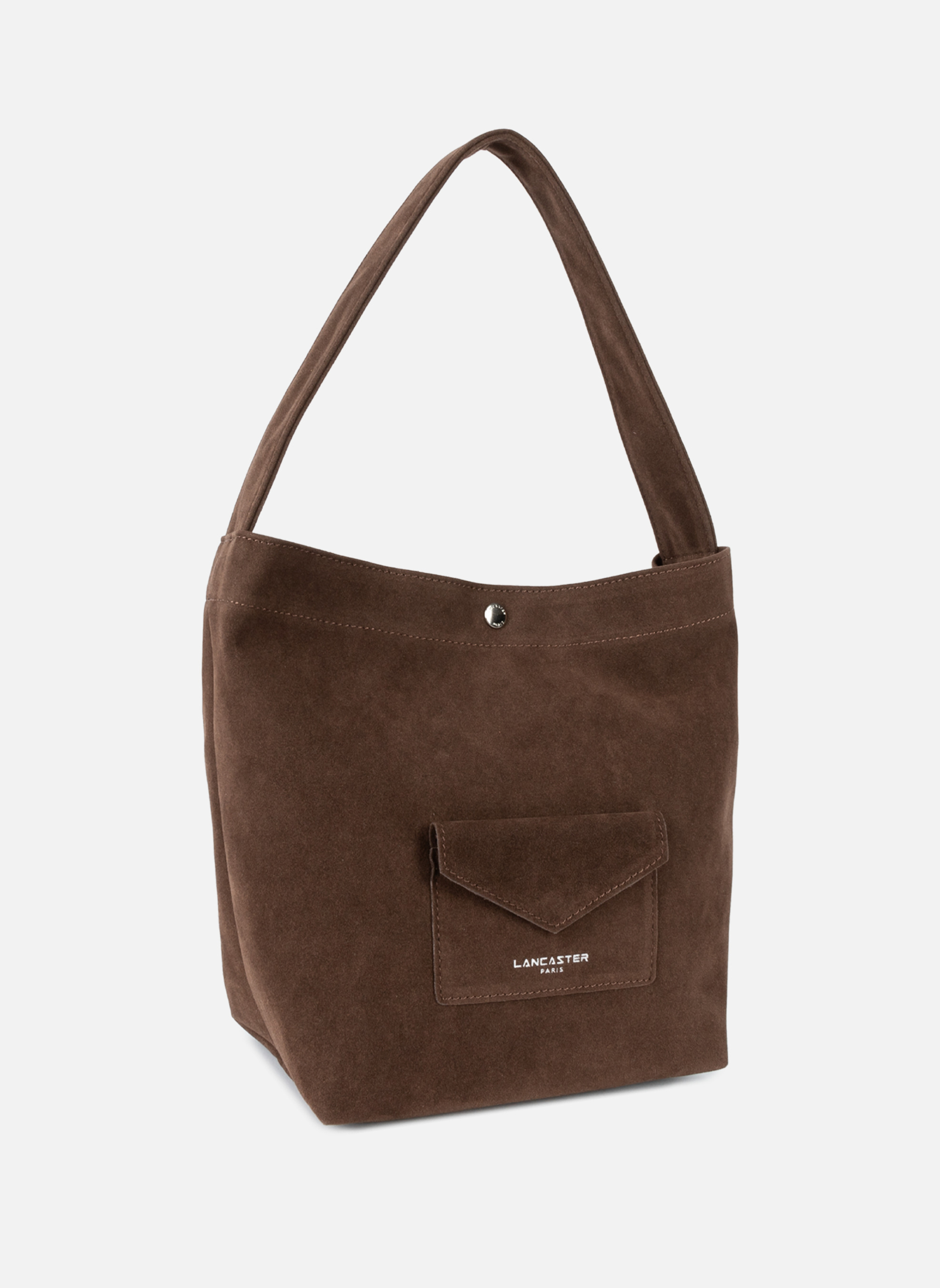 Mini bucket bag - Suédine KBA LANCASTER Brown