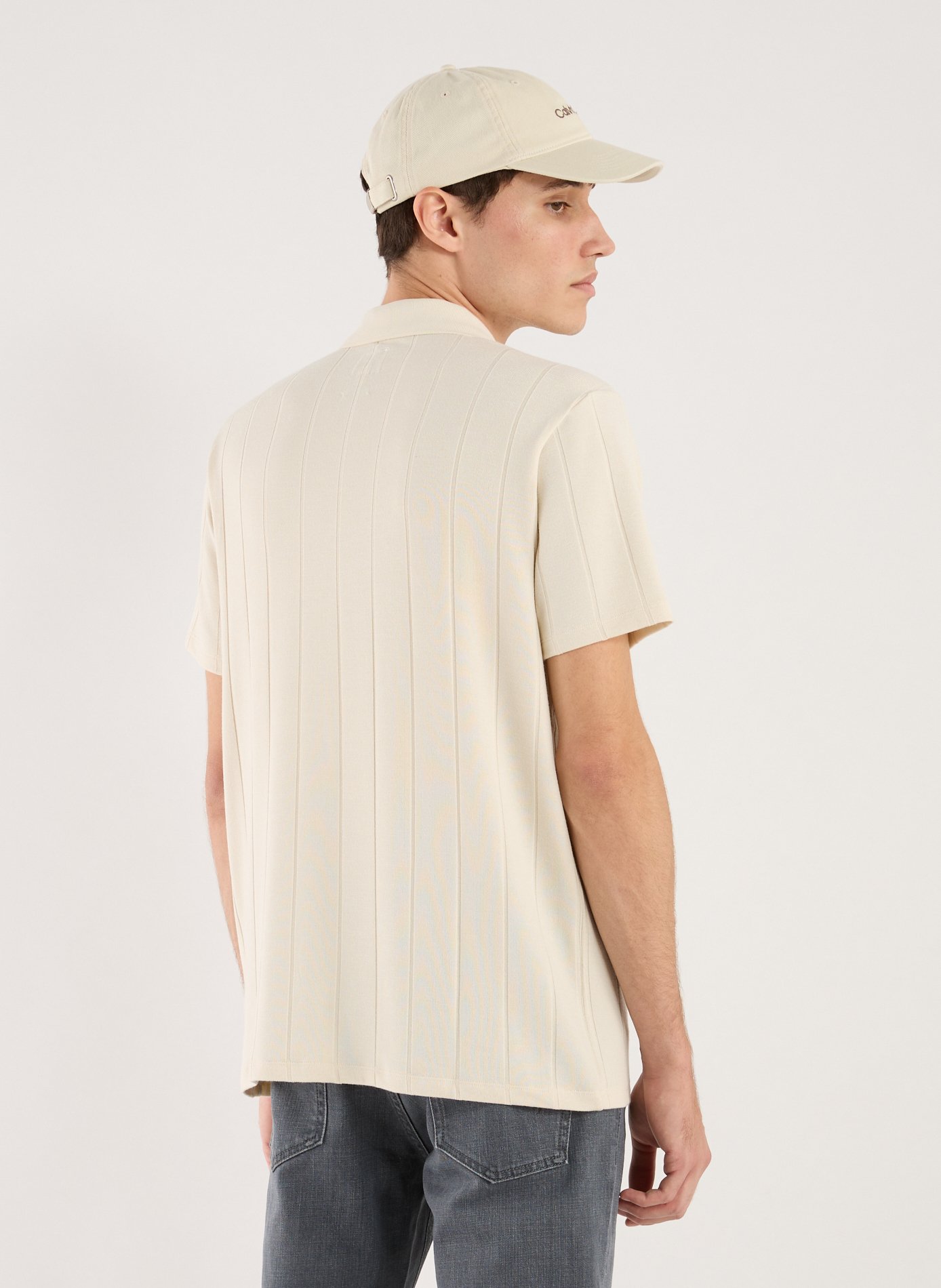 Polo en maille GUESS Beige