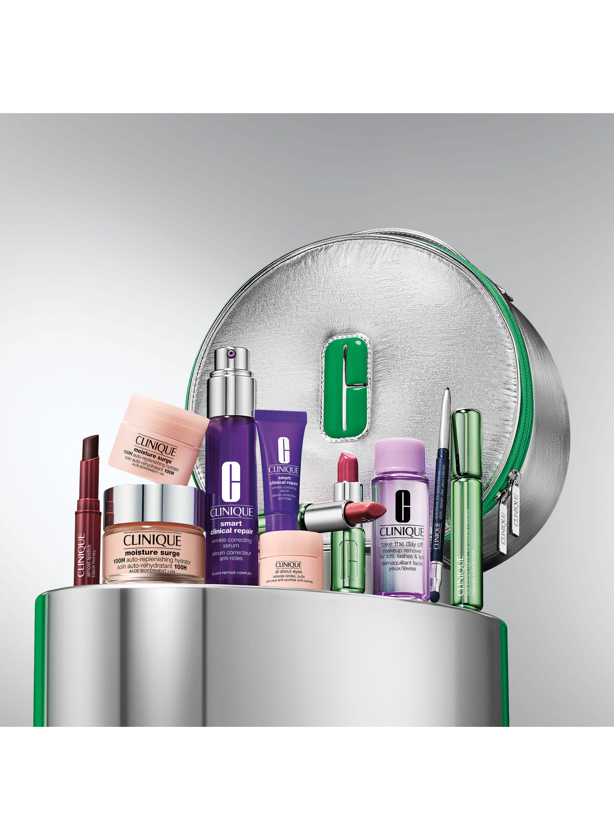 Coffret Blockbuster Clinique - Coffret rituel de soin visage et maquillage CLINIQUE No color