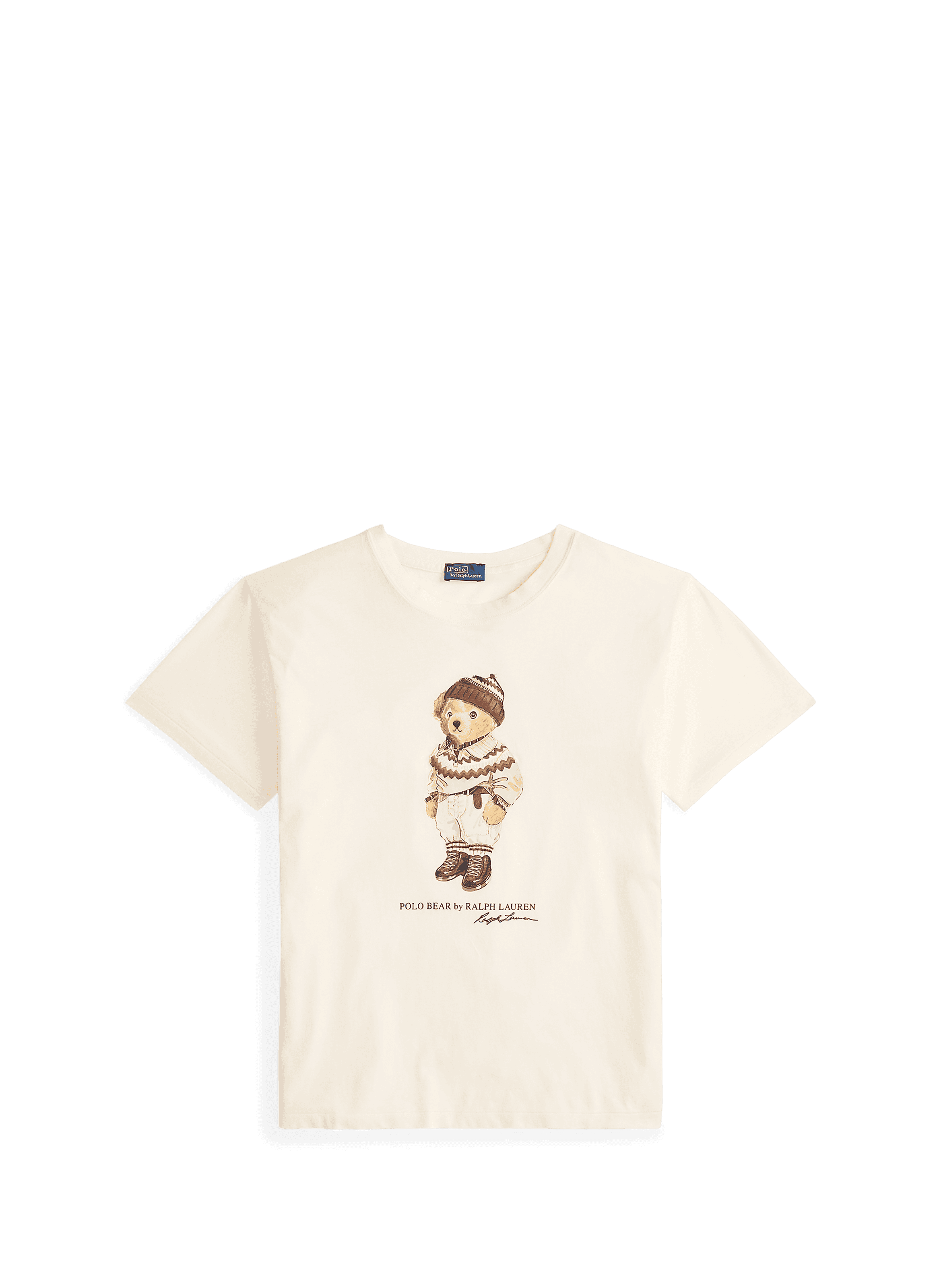 Cotton Logo T-shirt POLO RALPH LAUREN White