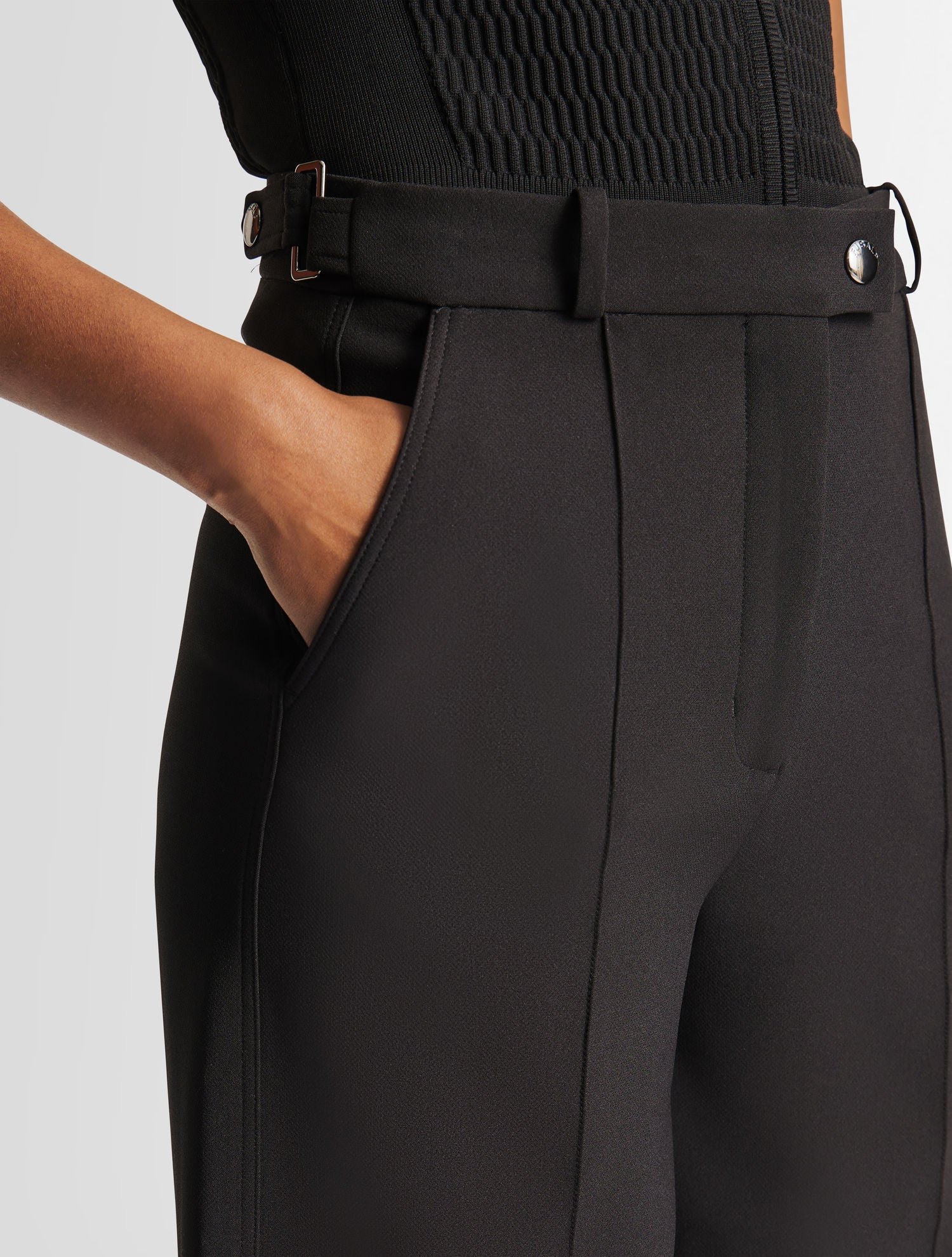 Pantalon noaleri coupe ample FUSALP Noir