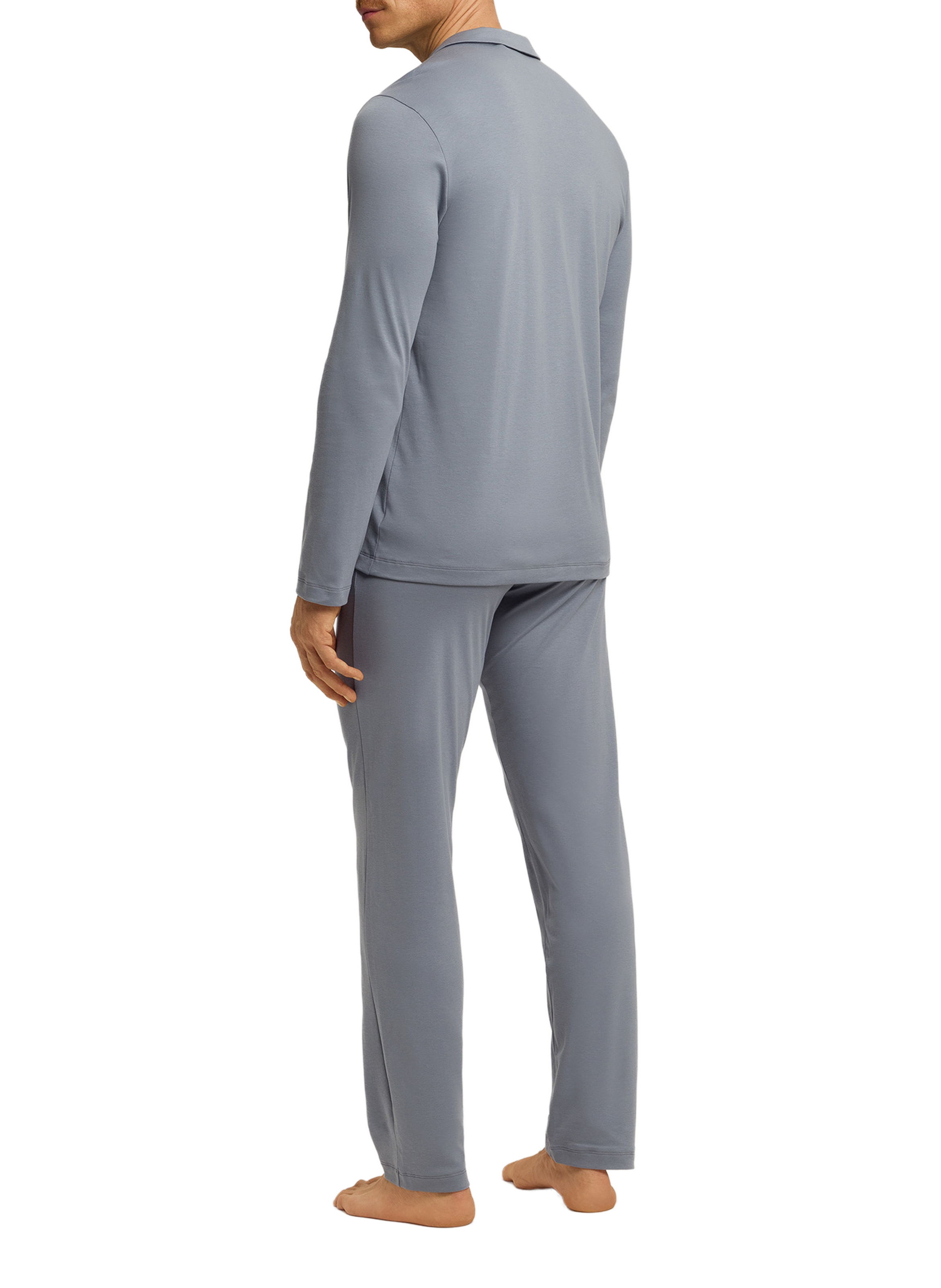 Cotton pajama set HANRO Blue