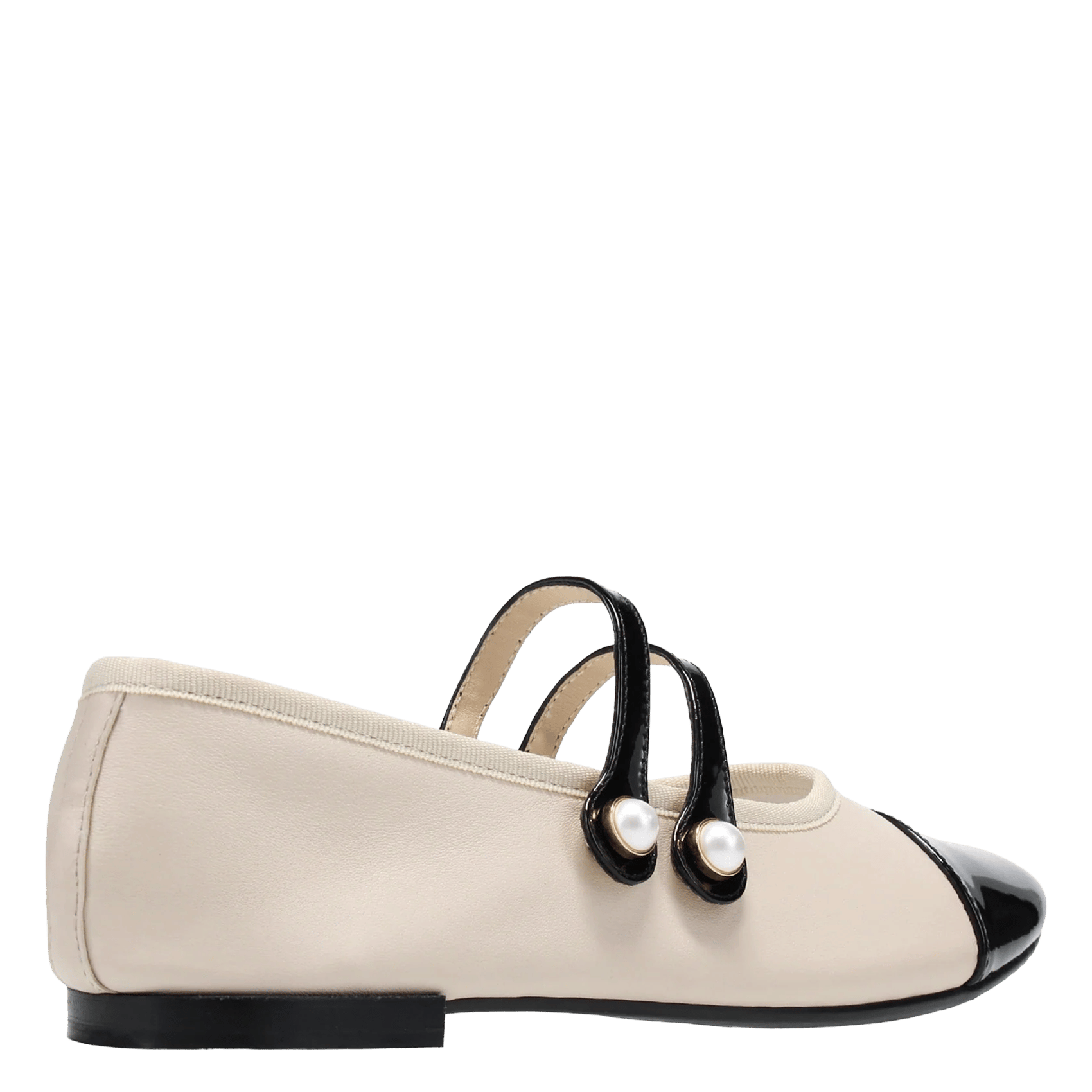 Ballerines en cuir REPETTO Beige