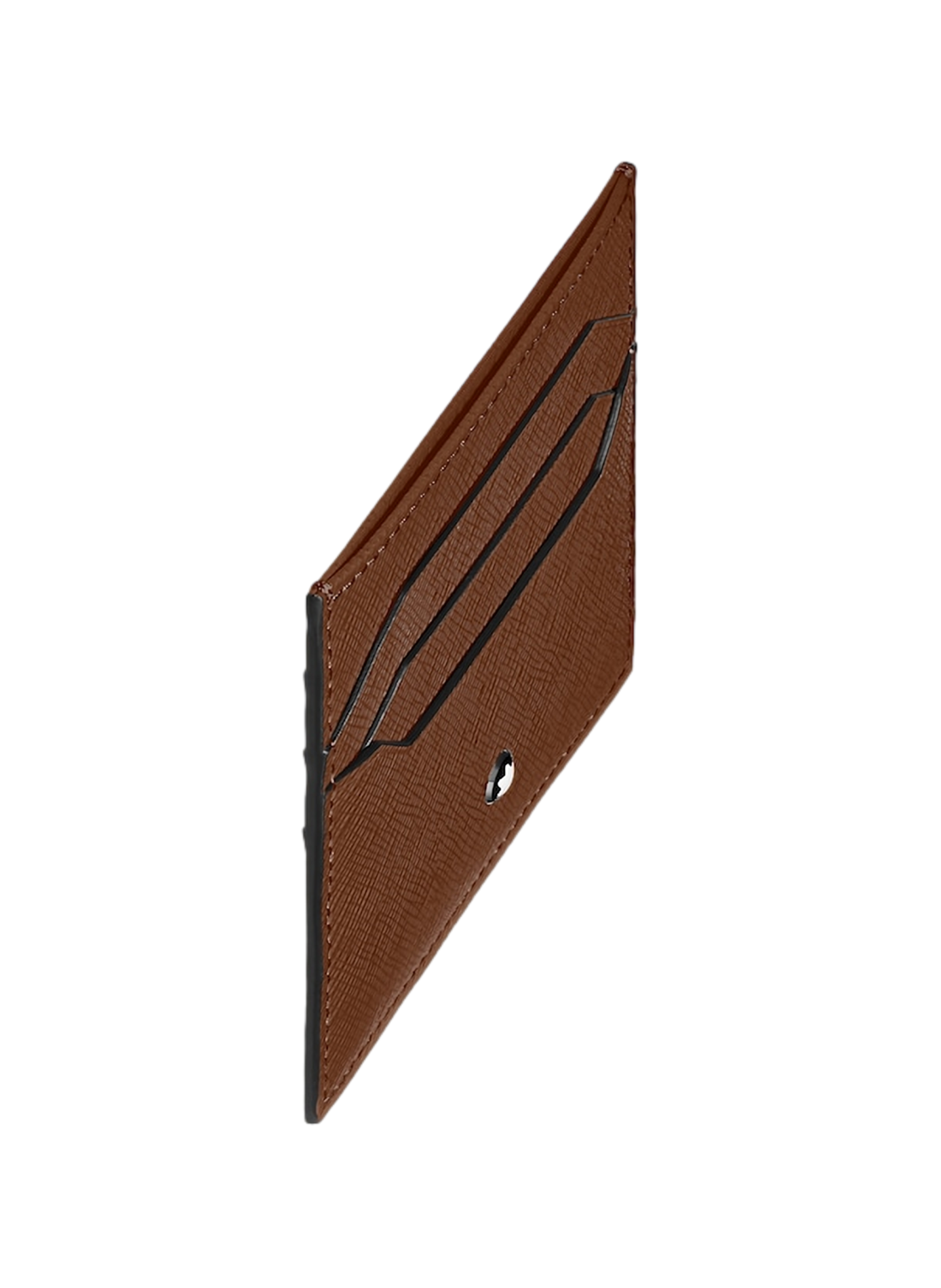 Porte-cartes en cuir MONTBLANC Marron