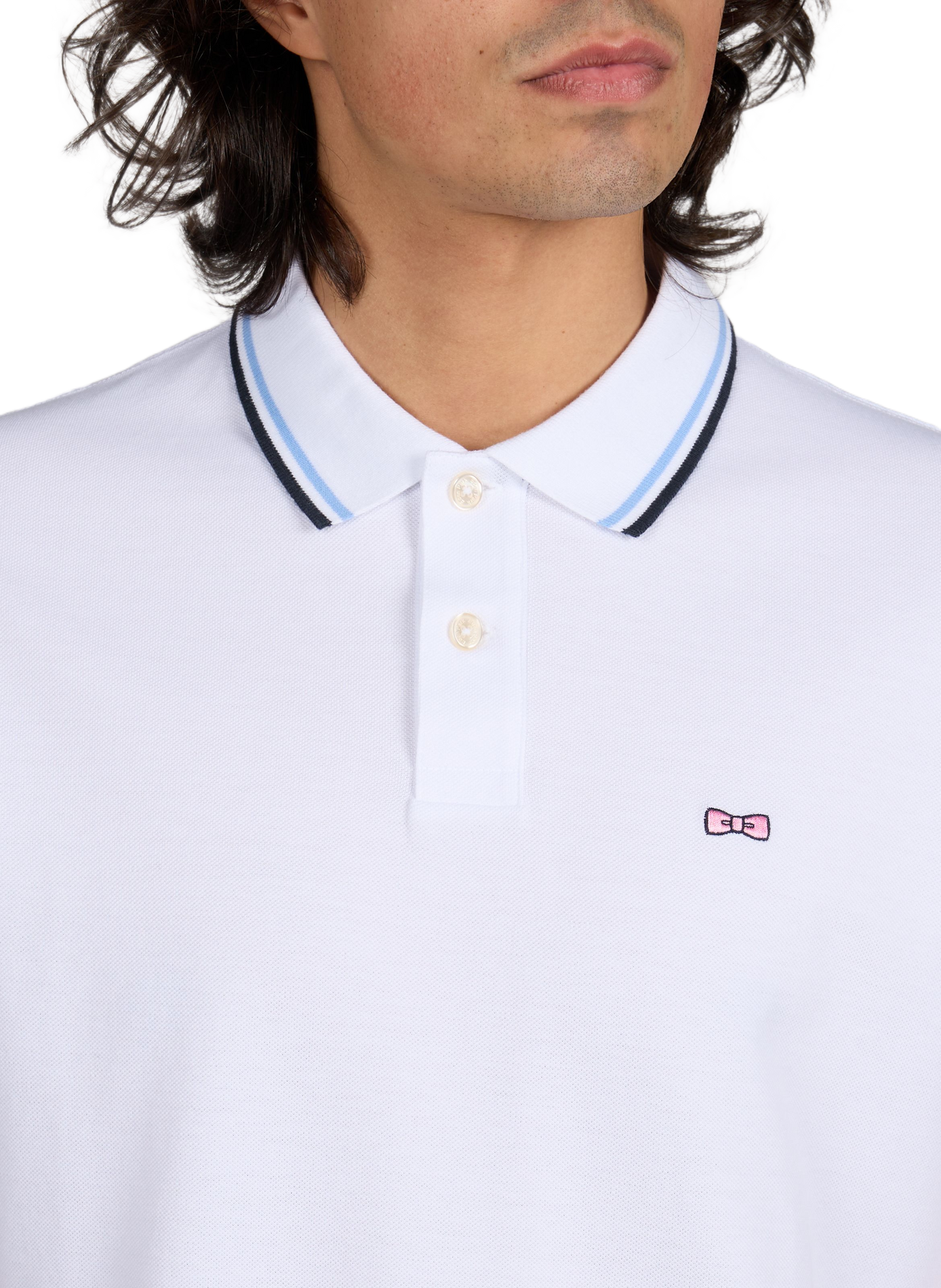 Cotton polo shirt EDEN PARK White