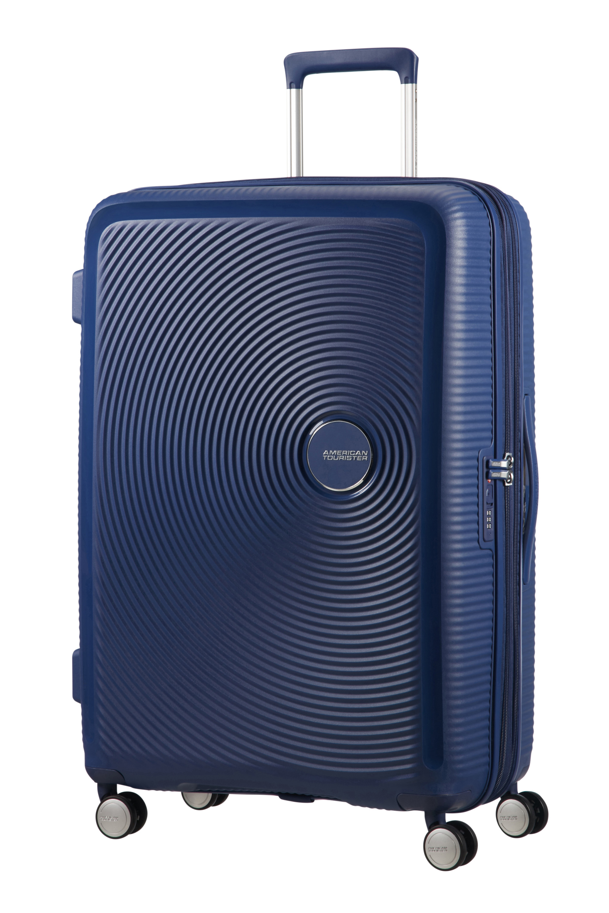 Soundbox valise 4 roues taille l AMERICAN TOURISTER Bleu