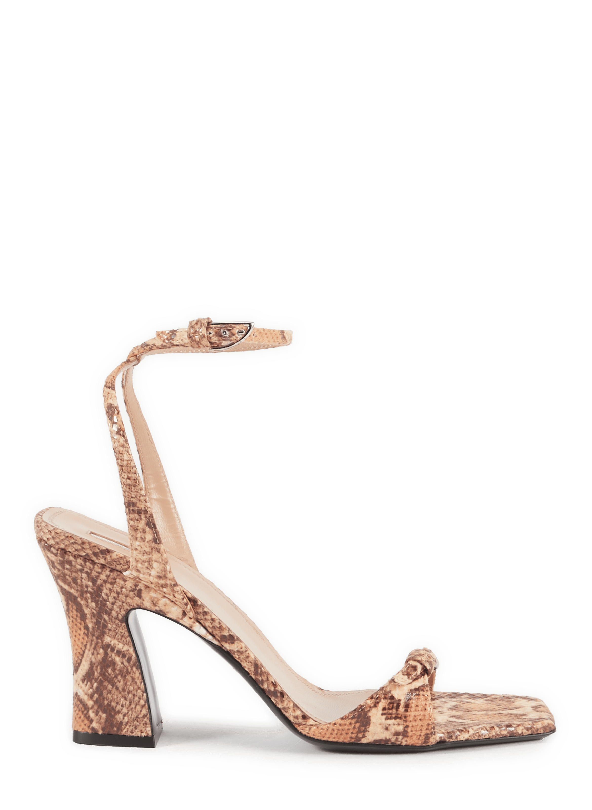 Sandales à talon Nodstalgia imprimé léopard NODALETO Multicolore