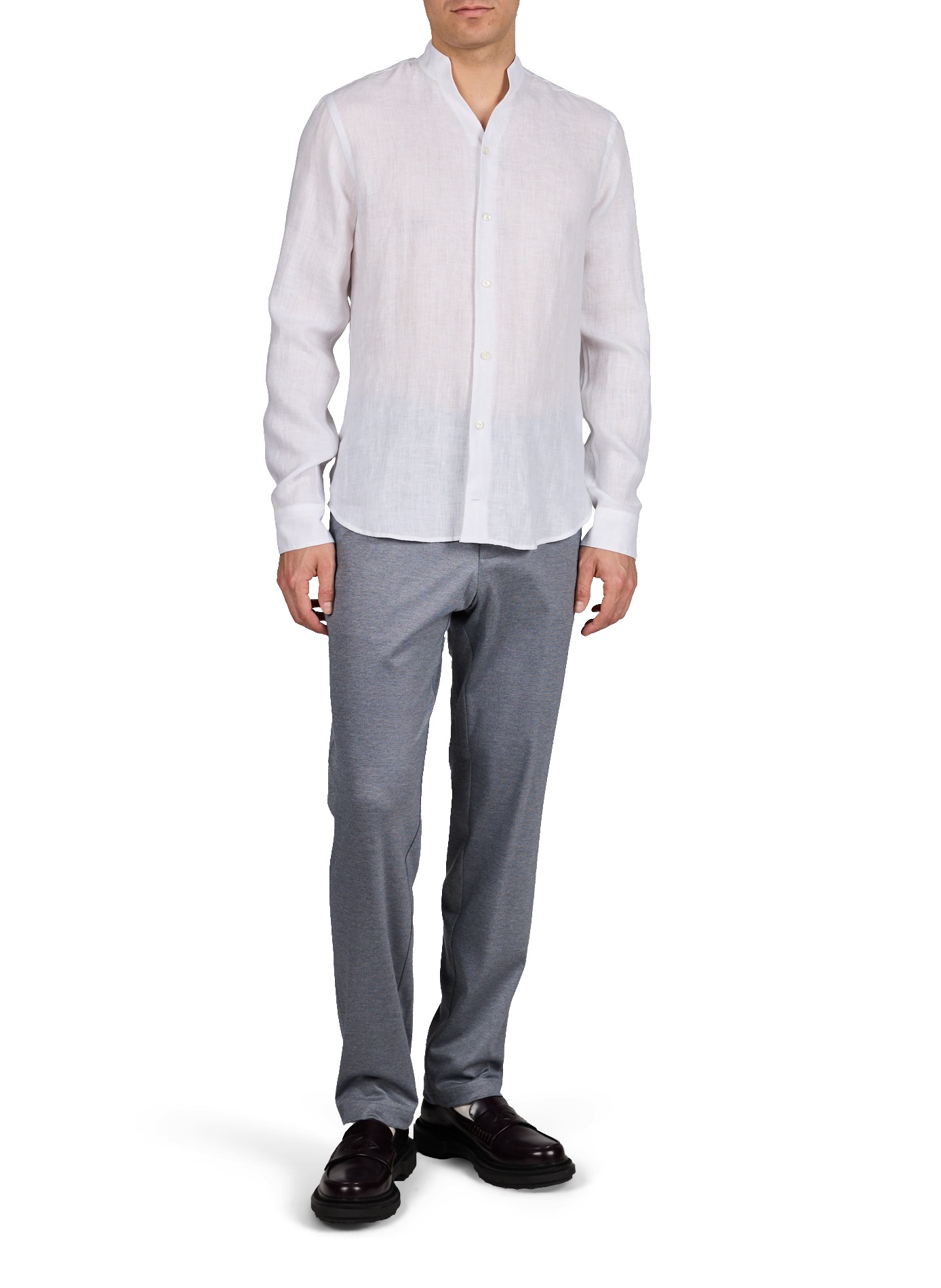 Straight linen shirt VAN LAACK White
