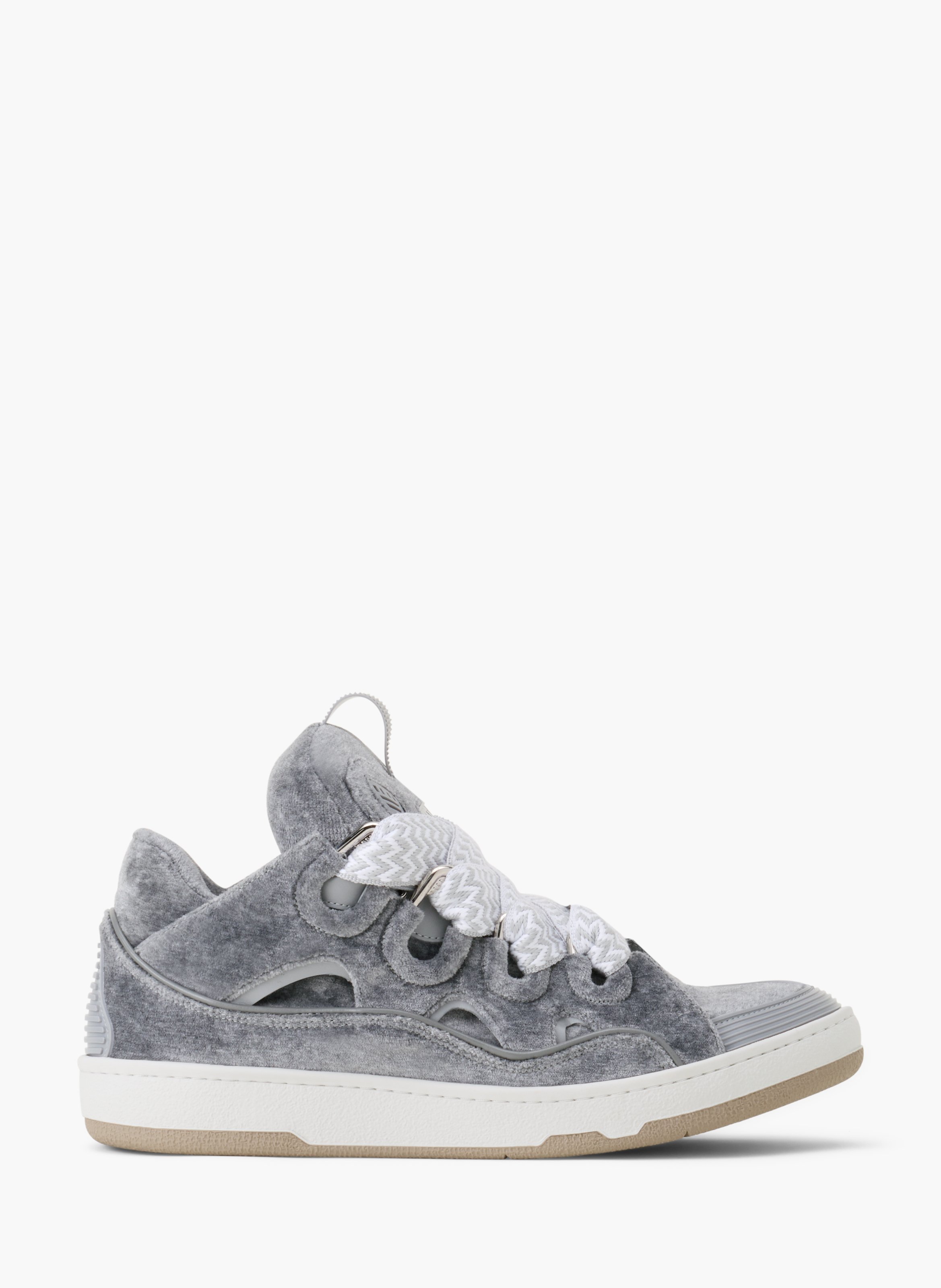 Sneakers curb en jersey LANVIN Gris