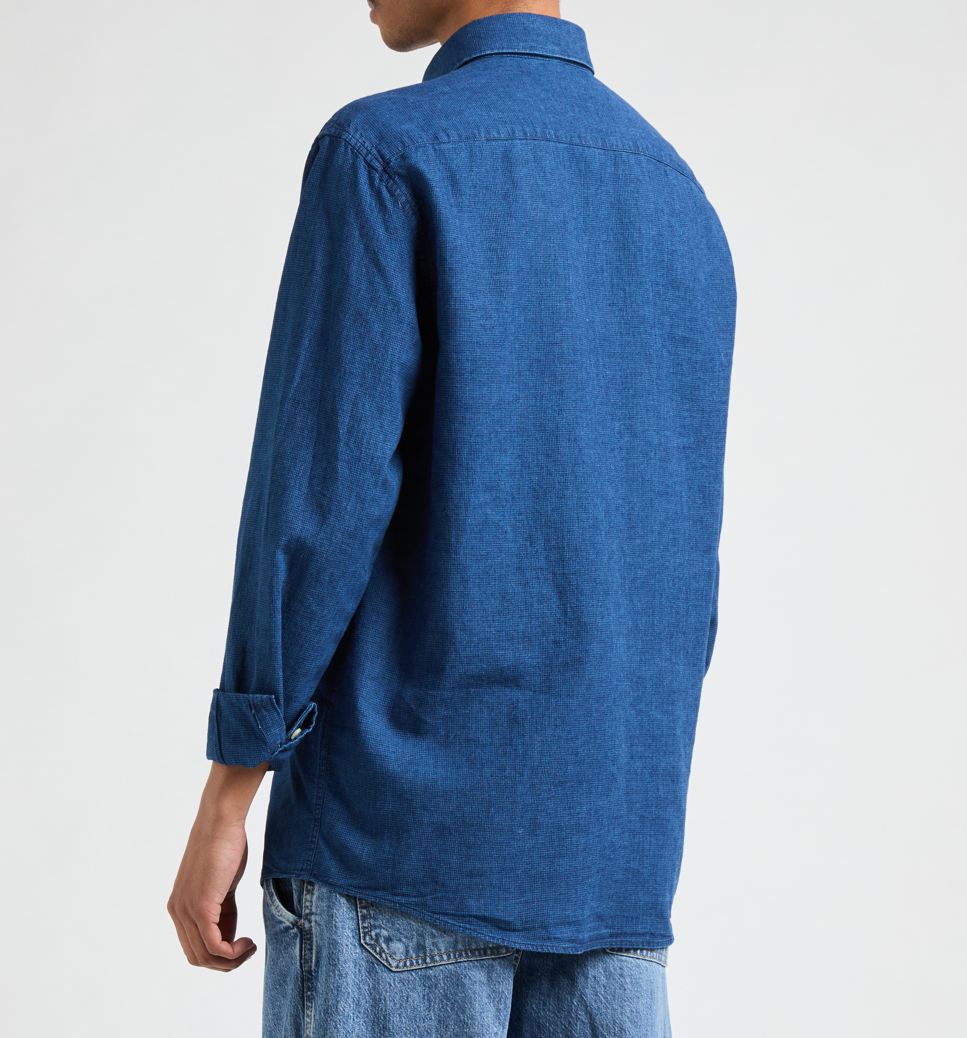 Chemise aspect jean Fambray AU PRINTEMPS PARIS Bleu