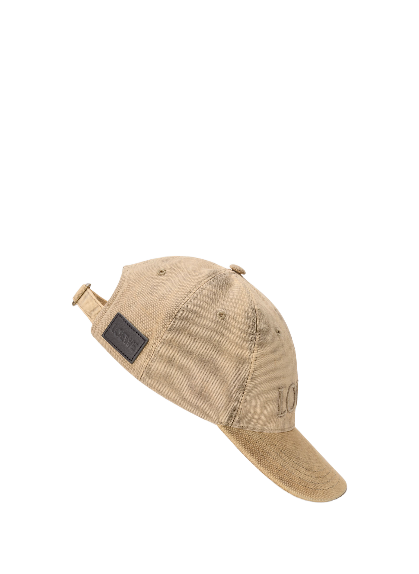Casquette brodée LOEWE en denim  LOEWE Blanc