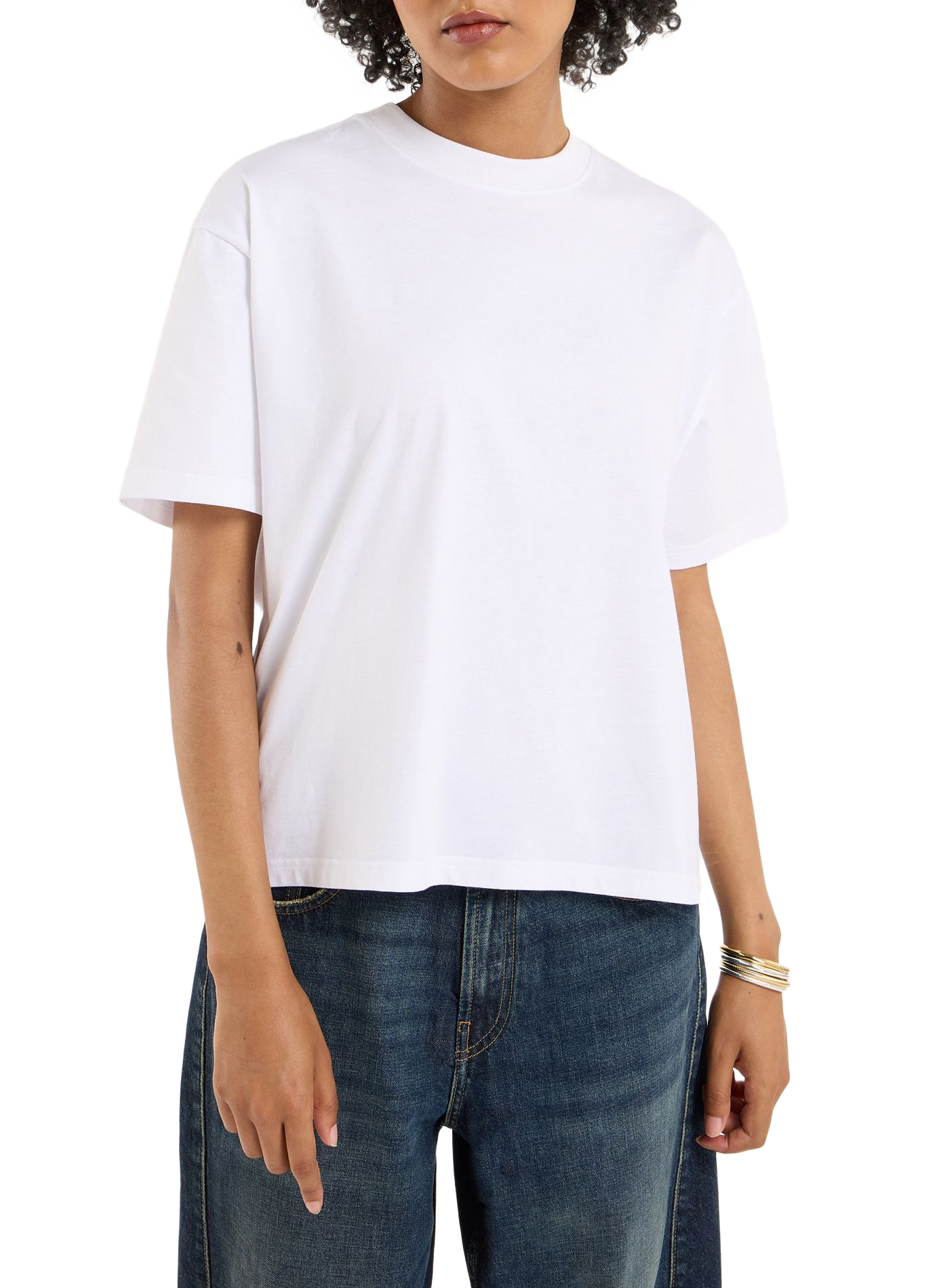 Classic Cotton T-Shirt SAISON 1865 White