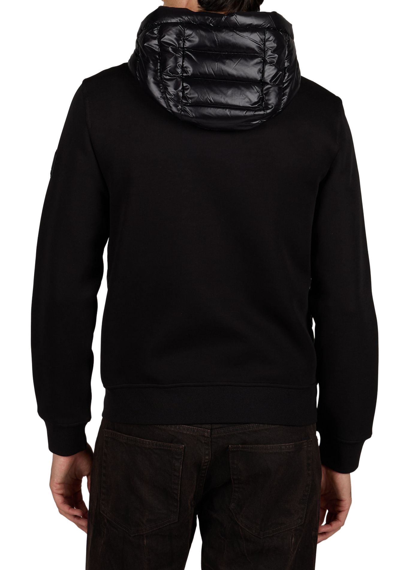 Leichte gerade gesteppte Kapuzenjacke MACKAGE Schwarz