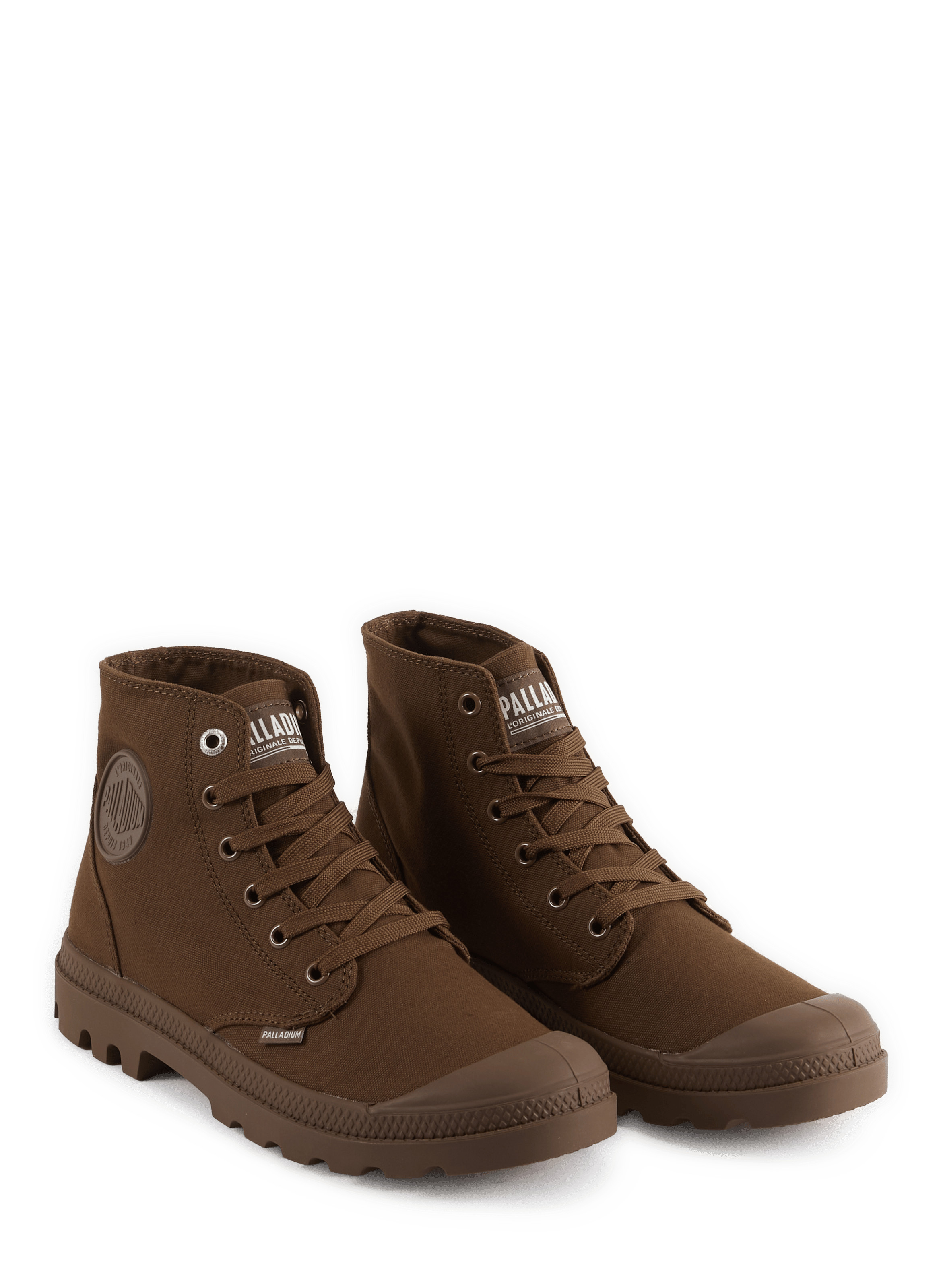 Cotton ankle boots PALLADIUM Brown