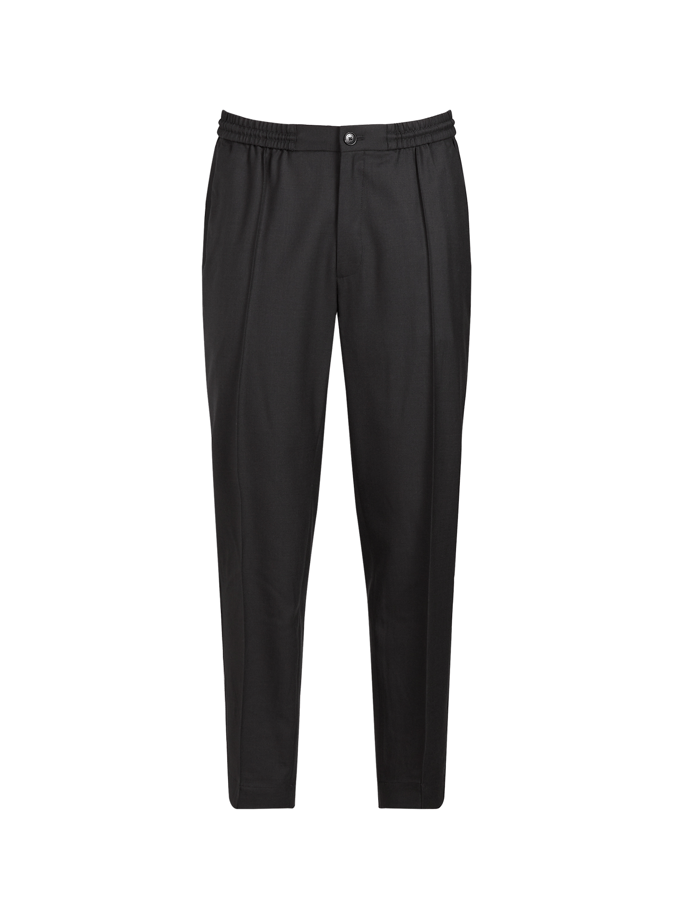 Wool-blend tapered trousers CALVIN KLEIN Grey