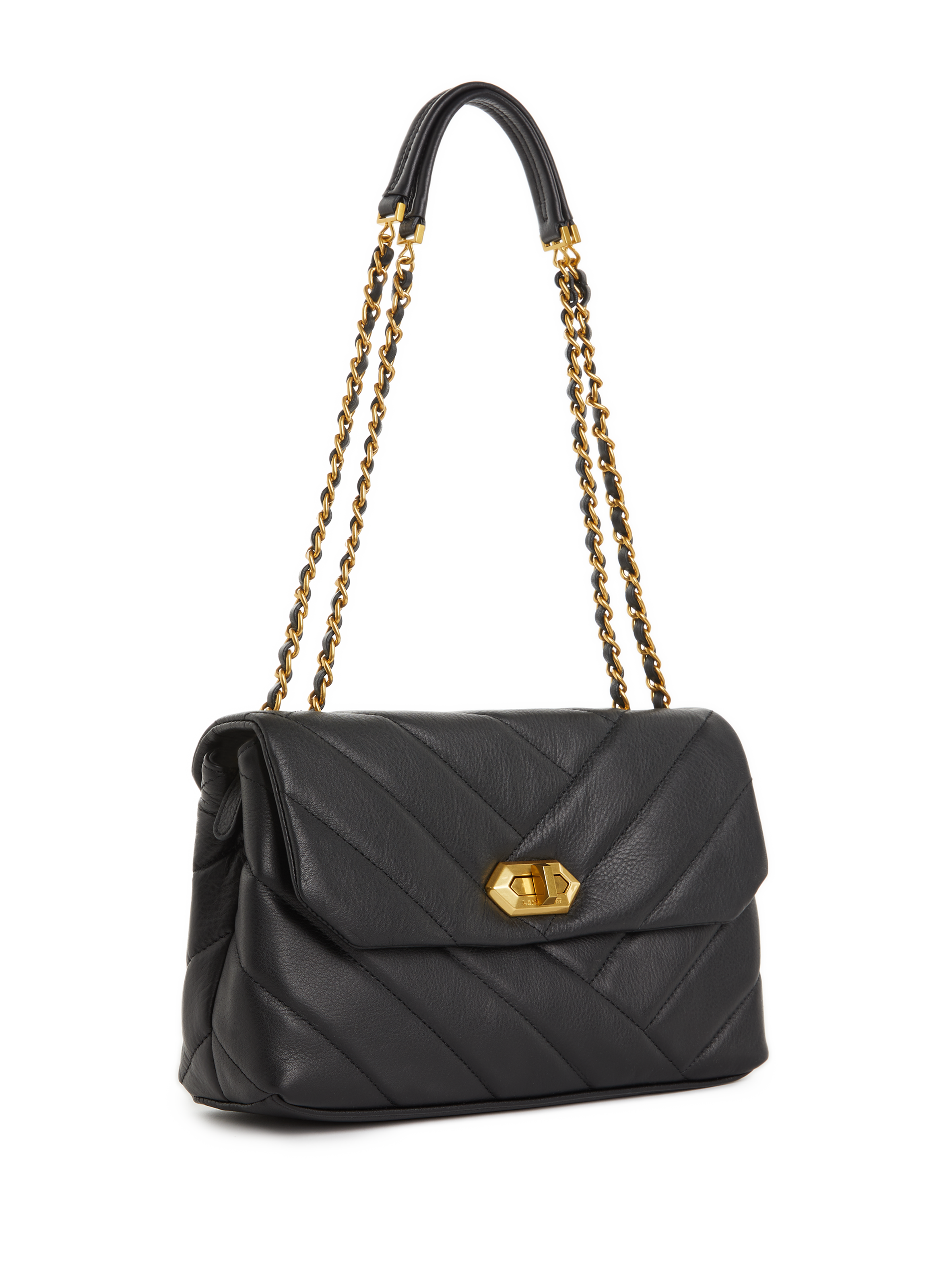 Sac Trotteur en cuir matelassé