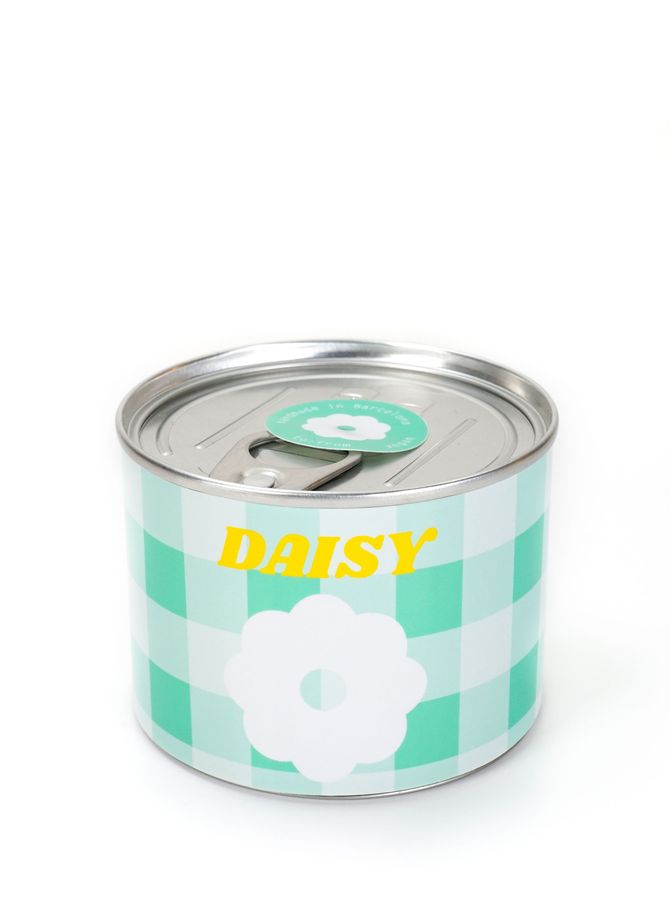 Daisy tin candle TO FROM