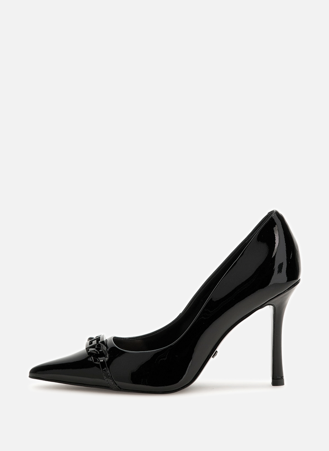 Scale patent leather heels GUESS