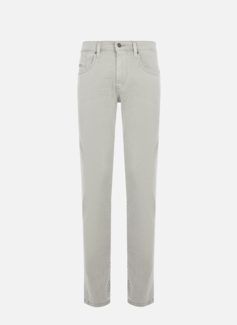 Slim cotton jeans GreyDIESEL 