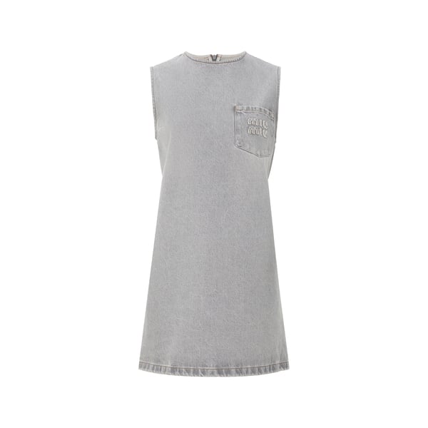 Robe courte en coton