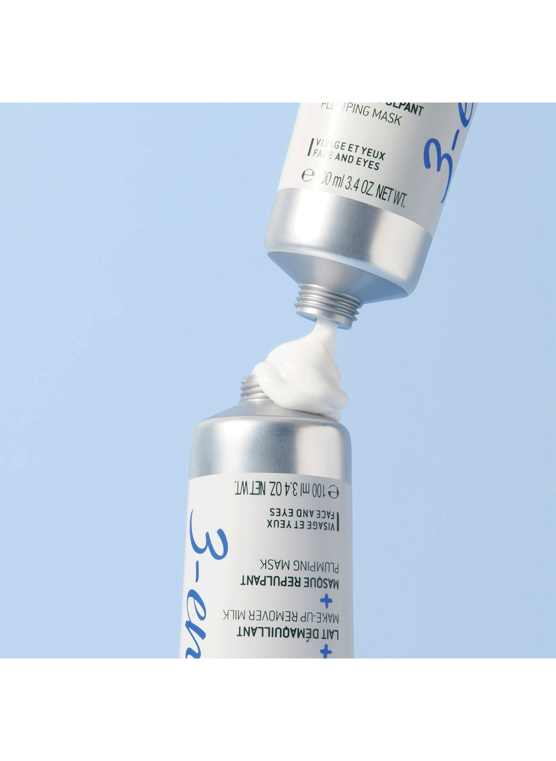 Crème fraîche de beauté® 3-en-1, Crème Hydratante 48h, Lait Démaquillant, Masque Repulpant NUXE No color