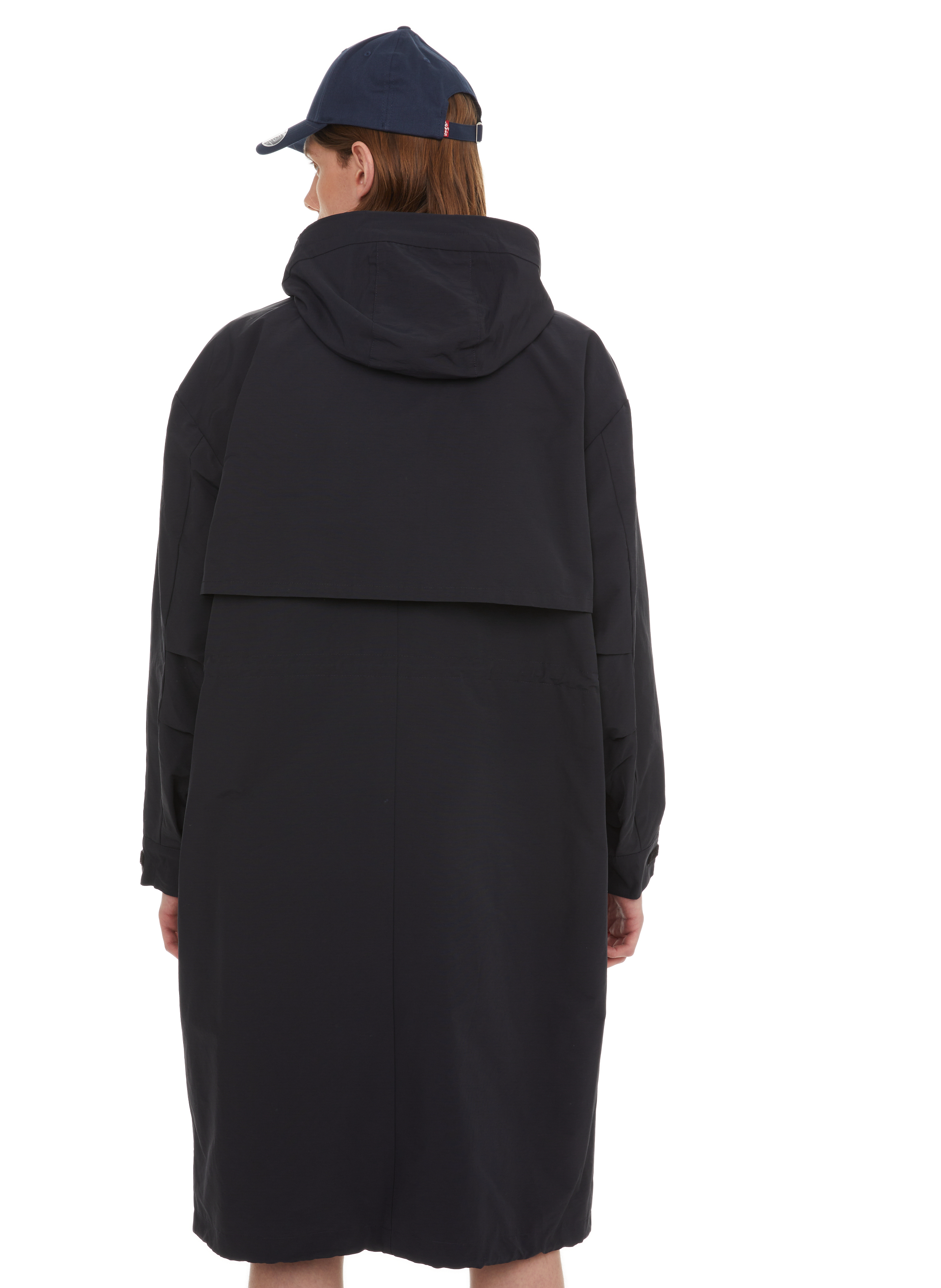 Parka longues en coton mélangé  SAISON 1865 Bleu