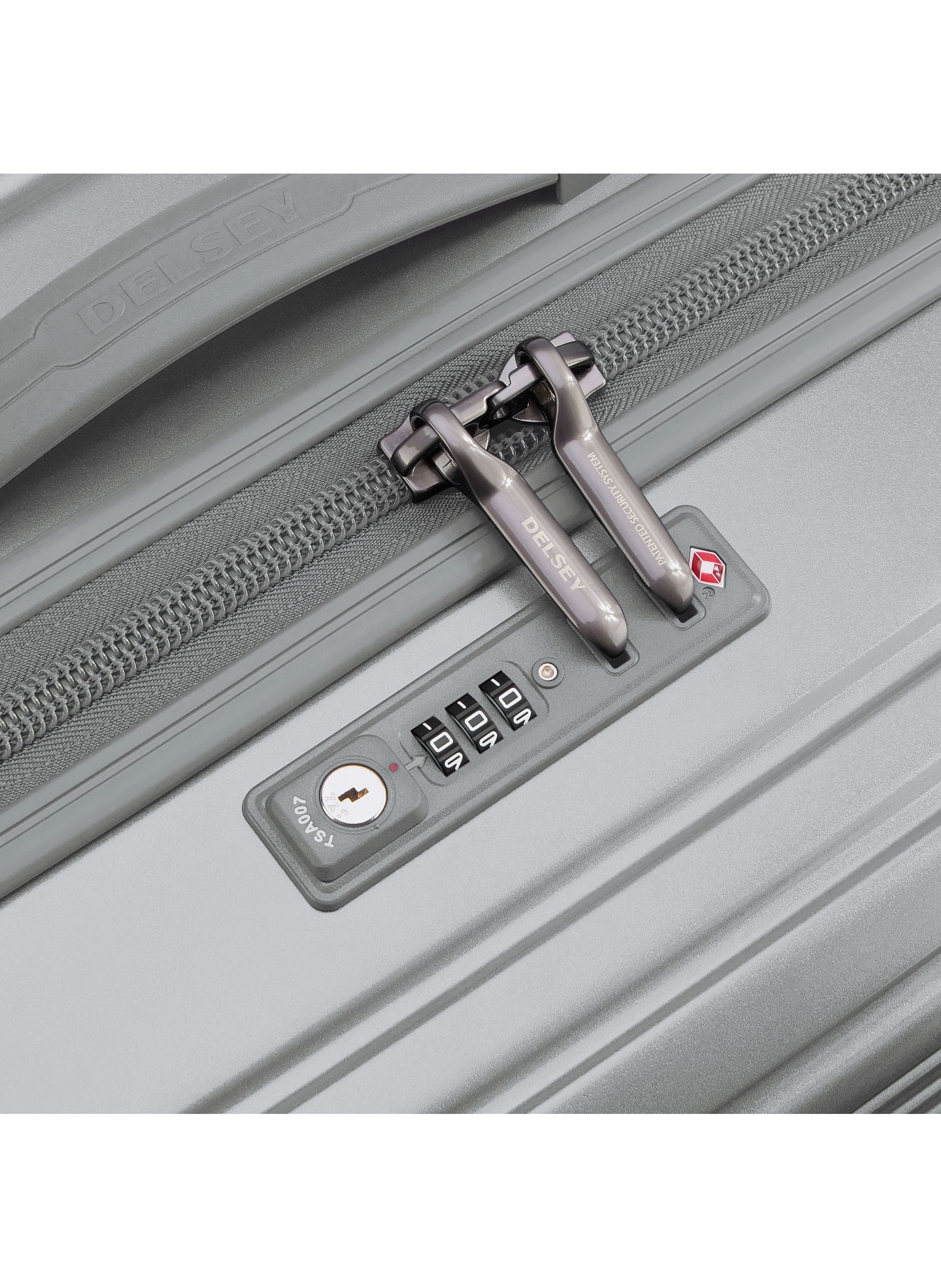 Valise cabine rigide taille s - caumartin plus DELSEY PARIS Gris