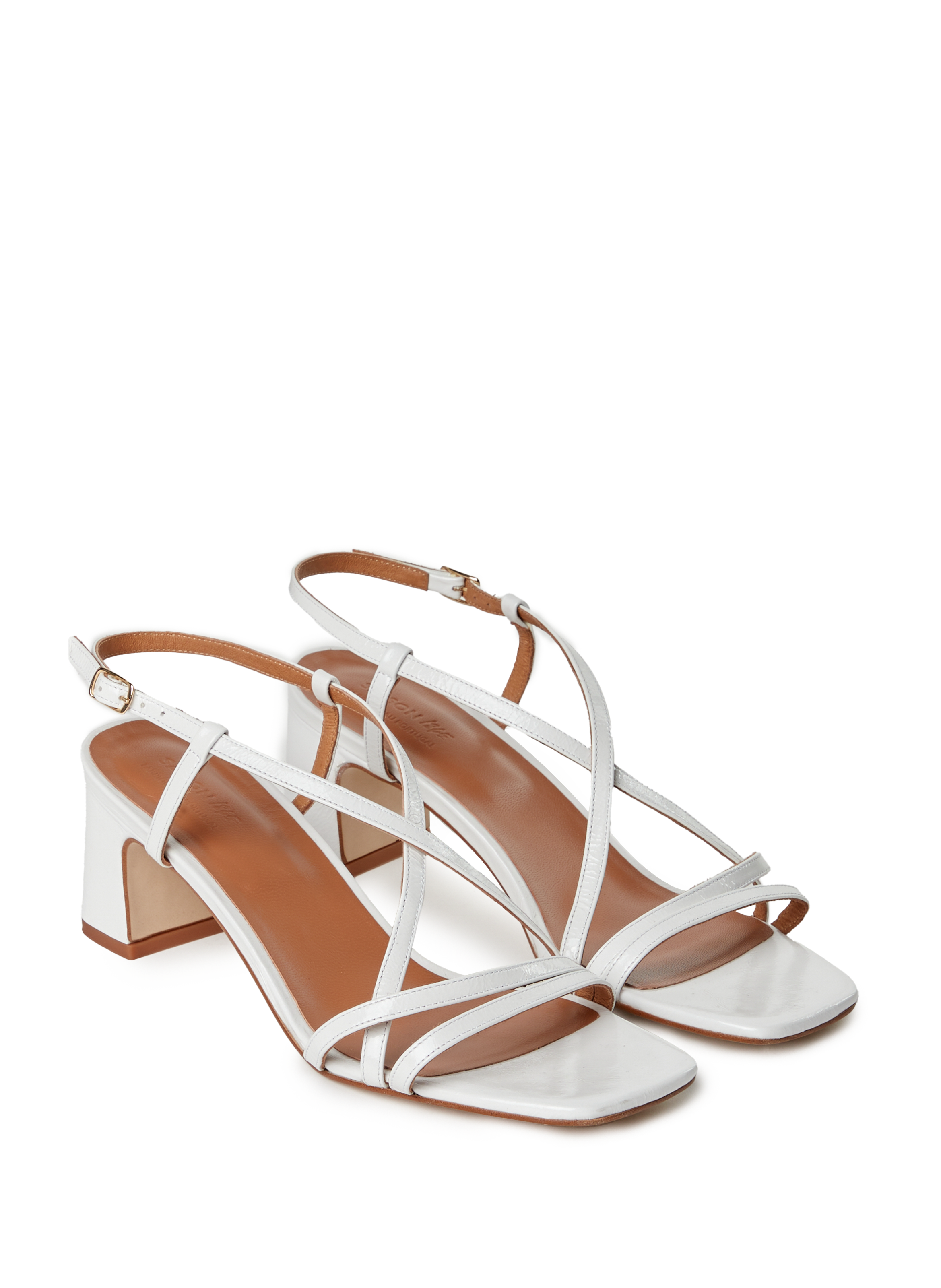Mules en cuir COLETTE SAISON 1865 Blanc