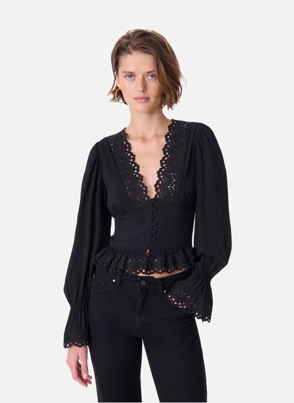 Blouse délice Noir by VANESSA BRUNO VANESSA BRUNO Blouse délice Noir